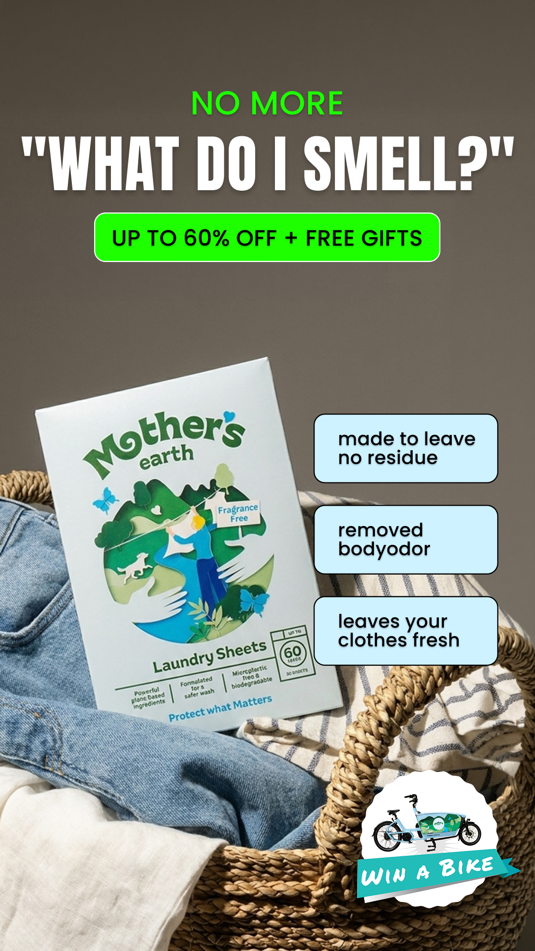 Mothers Earth Facebook ad