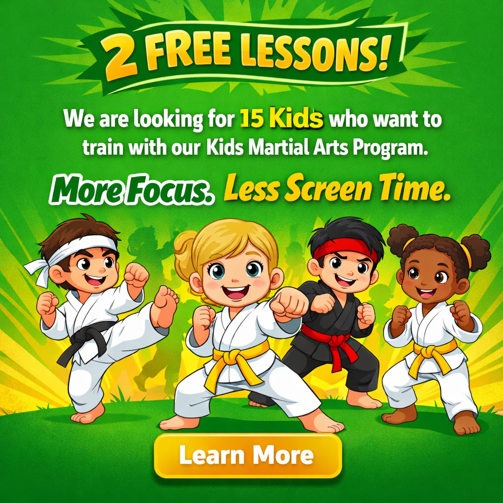 Premier Martial Arts Facebook ad from Mar 24, 2026