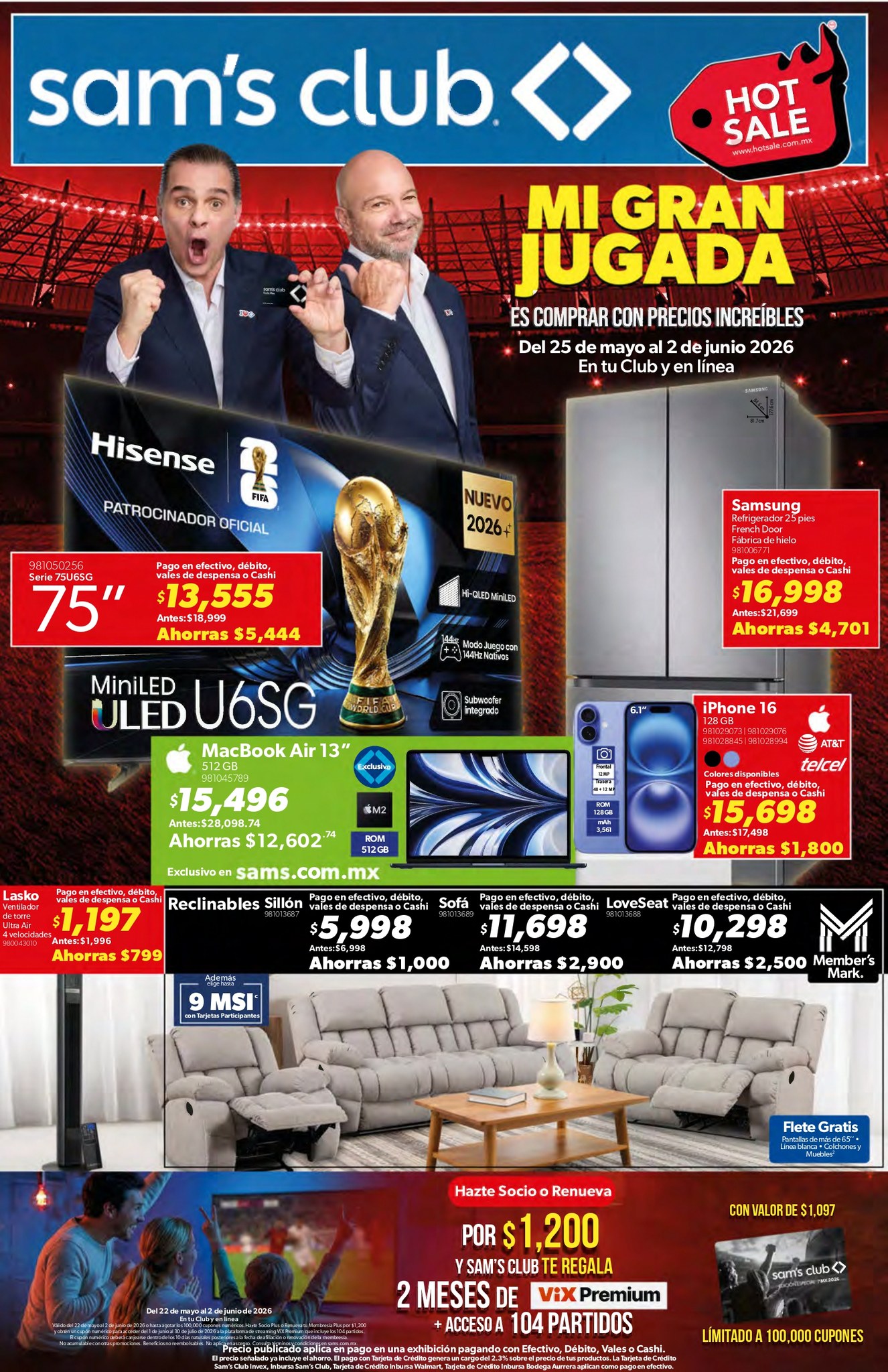 Sam's Club México Facebook ad