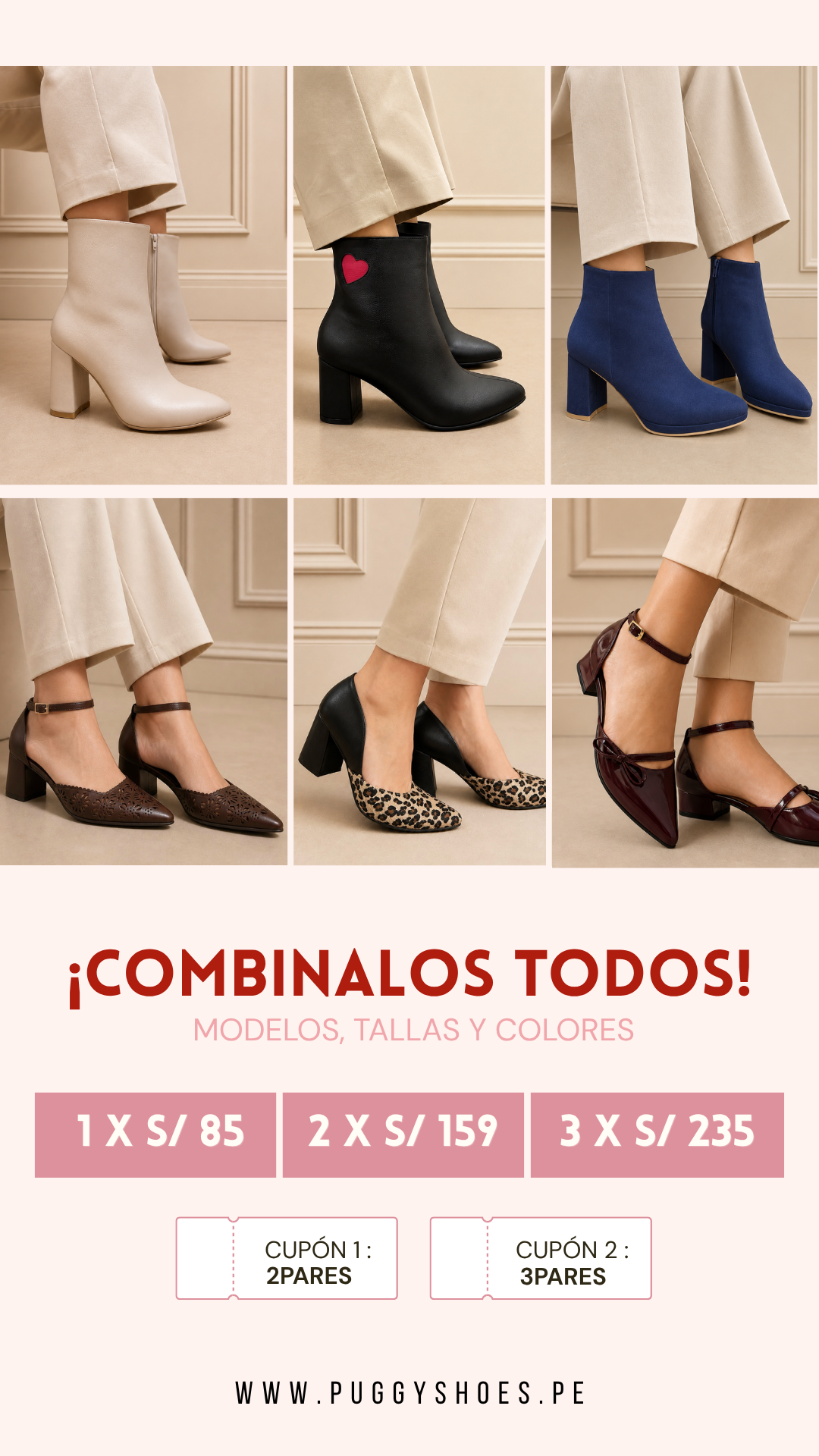 Puggy Shoes Facebook ad from Aug 2, 2026