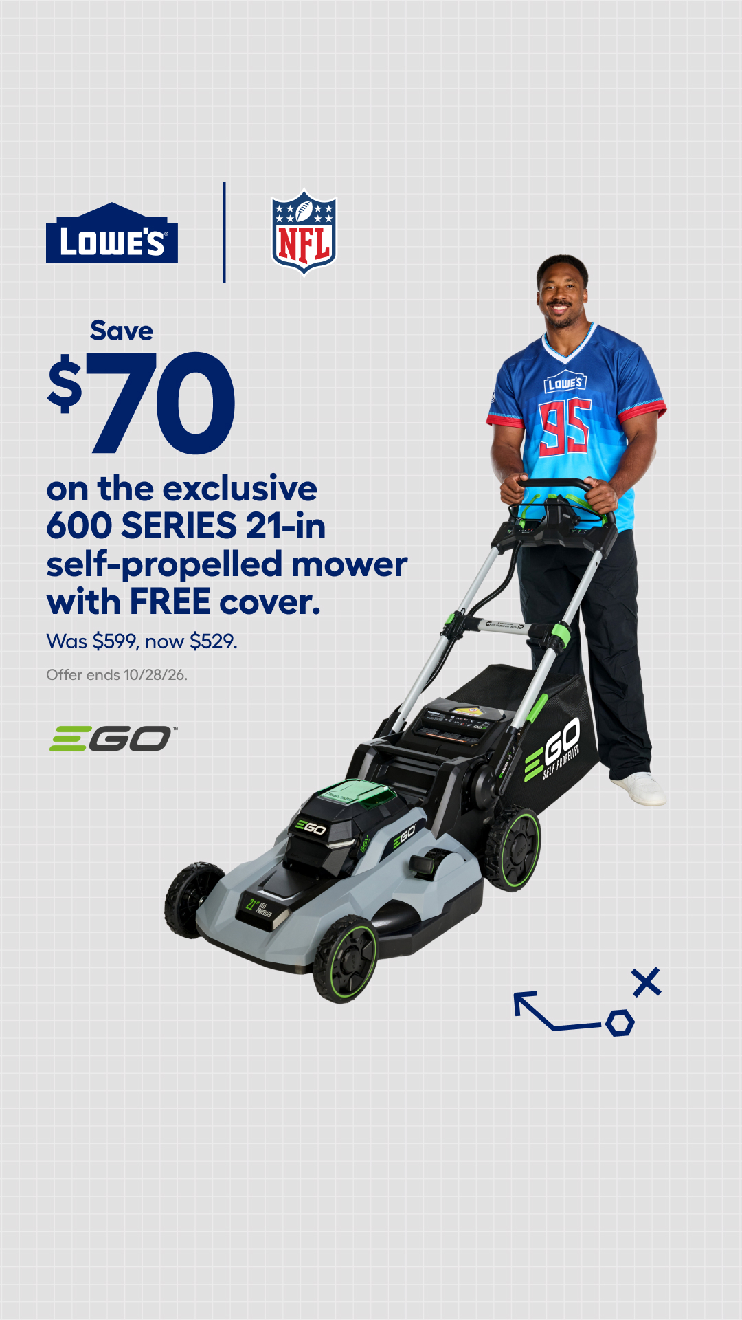 Lowe's Home Improvement Facebook ad