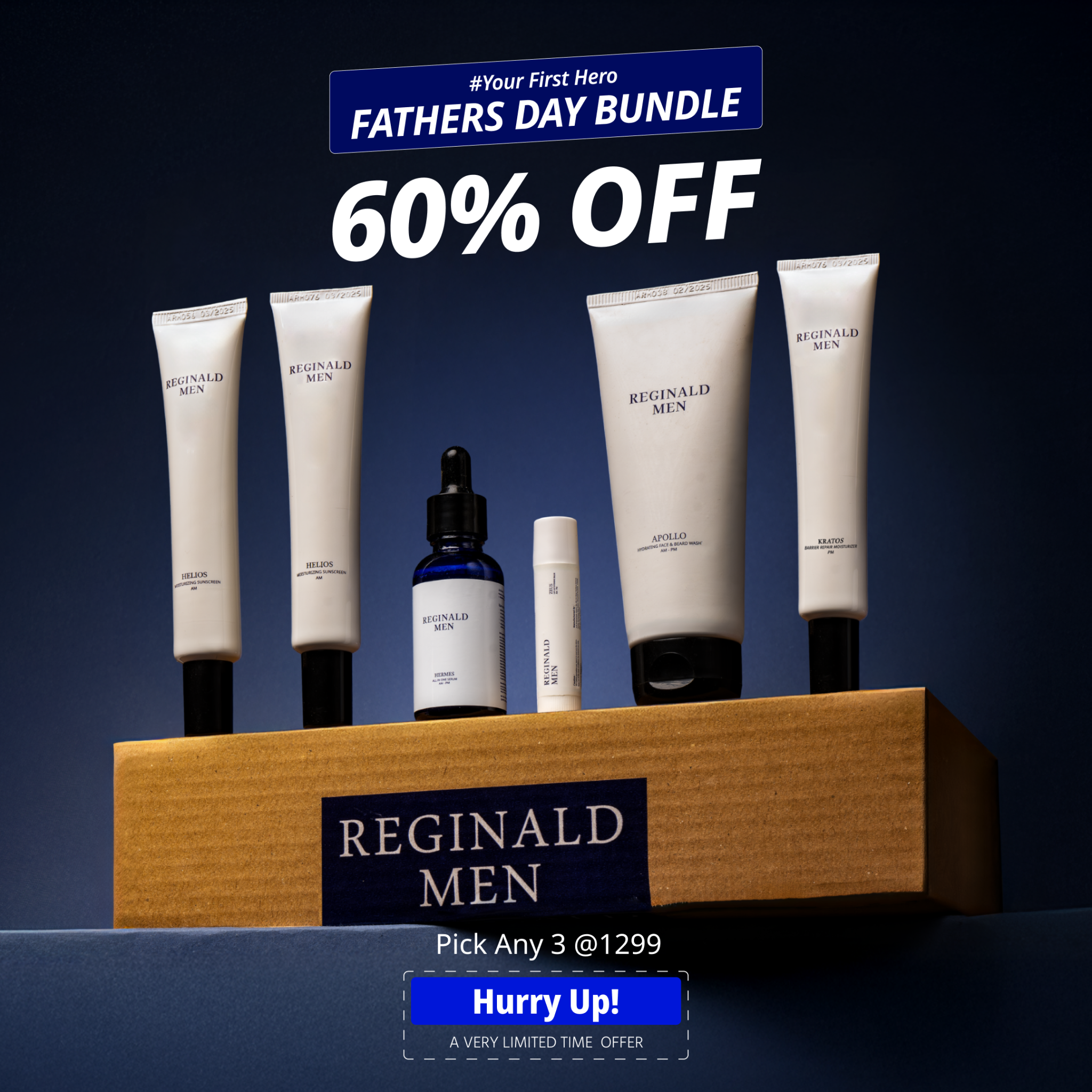 Reginald Men Facebook ad