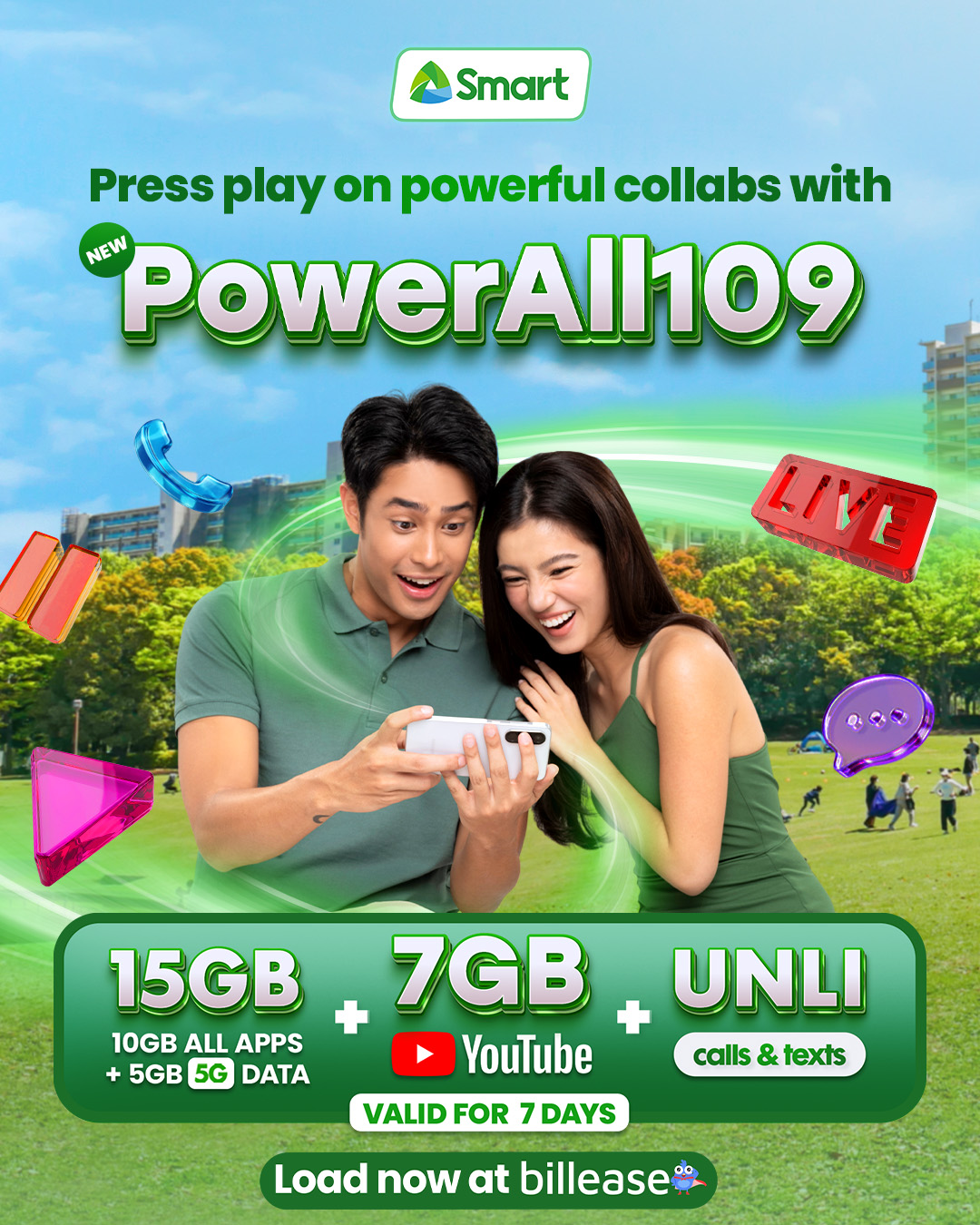 Smart Communications, Inc. Facebook ad