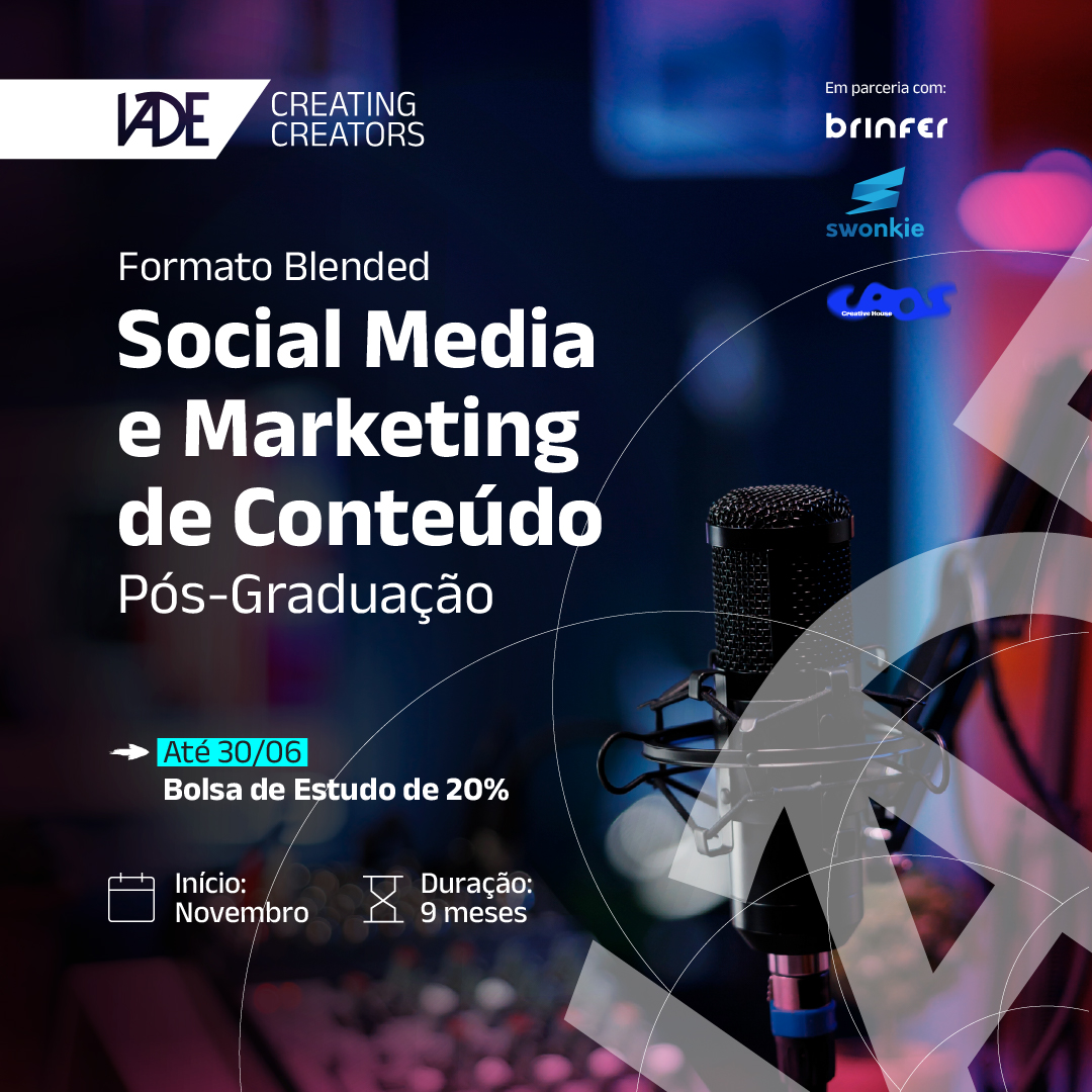 IADE - Creative University Facebook ad: Candidata-te até 30 de junho e usufrui da Bolsa de Apoio…