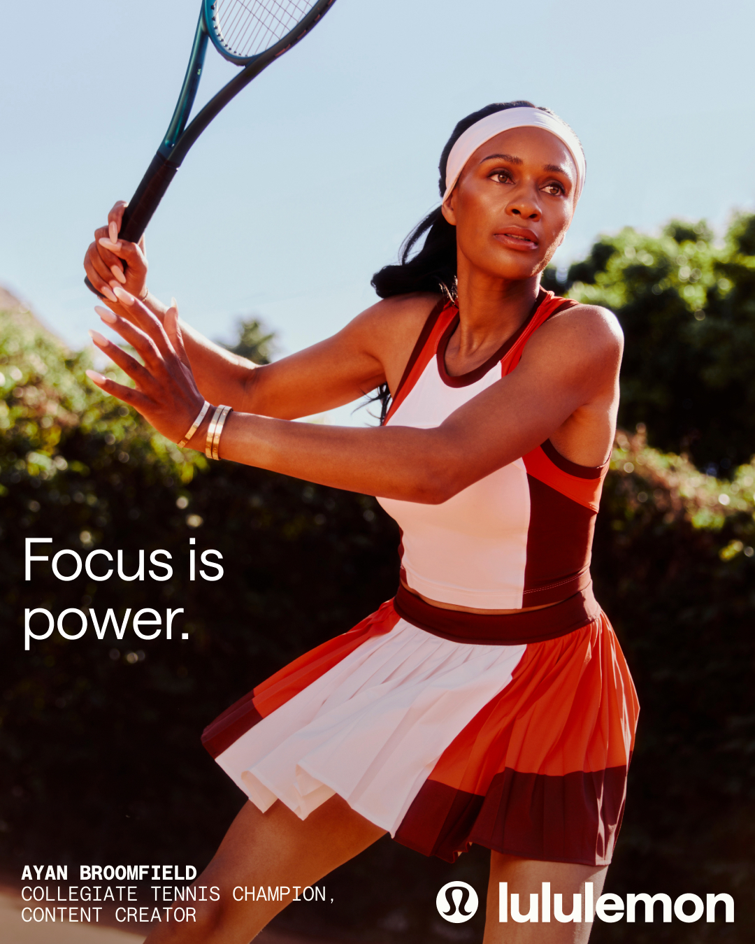 lululemon Facebook ad