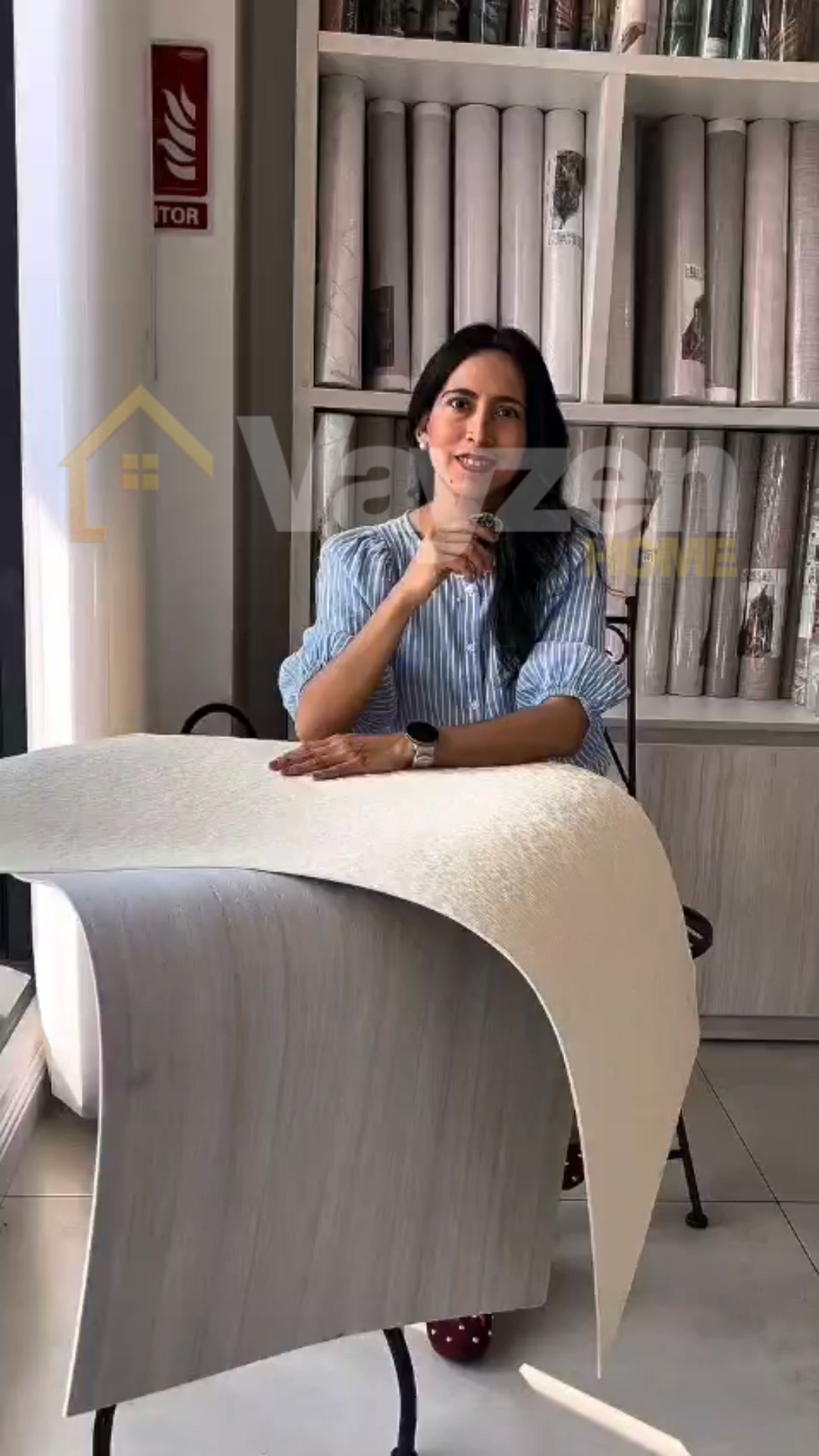 Vayzen Facebook ad: Rollo de Piedra Flexible Autoadhesiva 3m x 0.60m, Estilo…