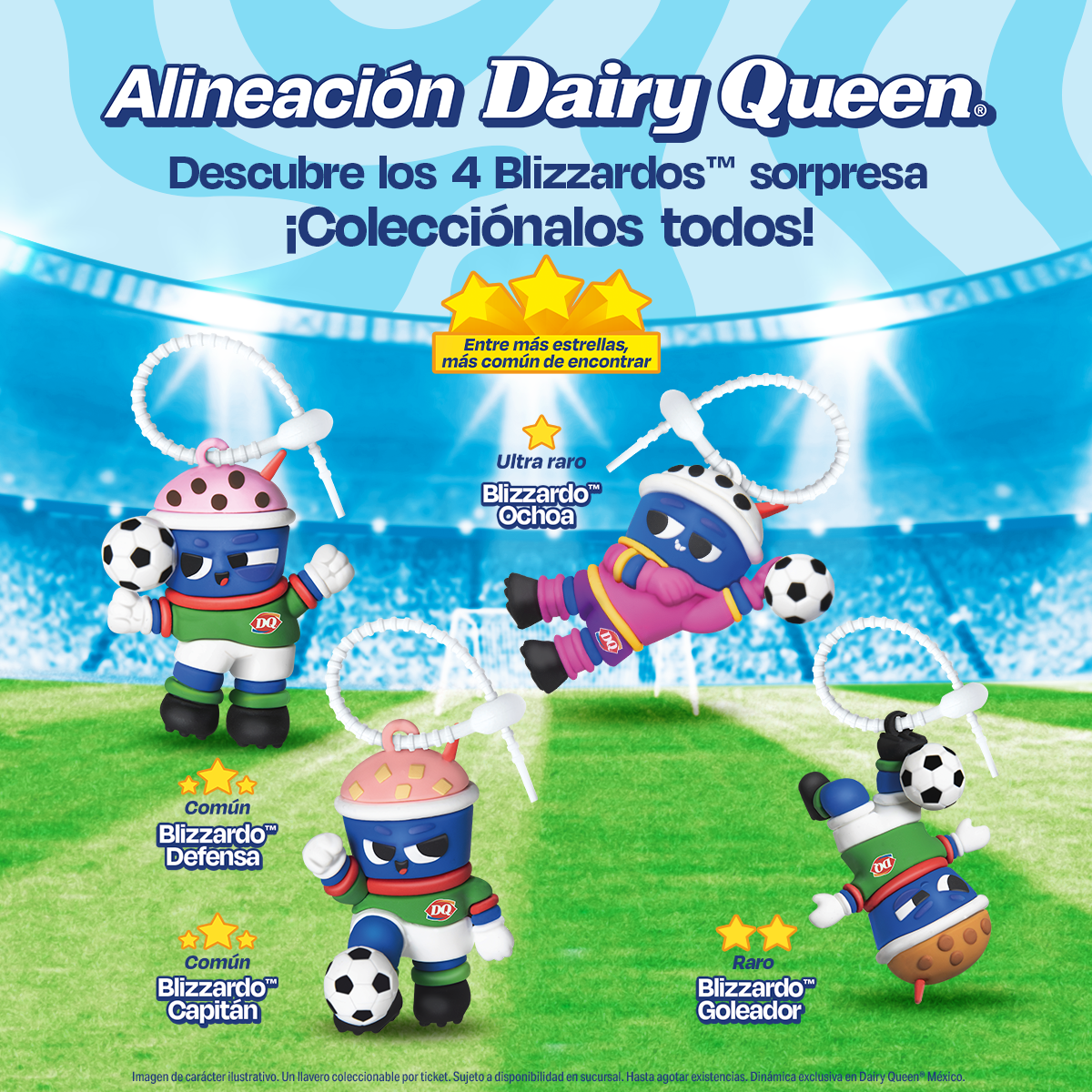 Dairy Queen Facebook ad: La alineación más memorable ya está aquí.