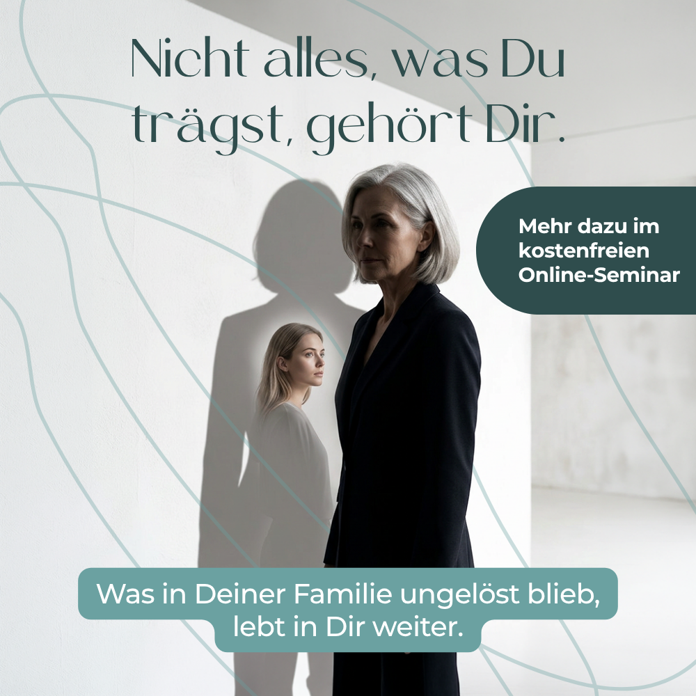 Hellingerschule / Hellinger Sciencia Facebook ad: Es wiederholt sich, bis Du hinschaust