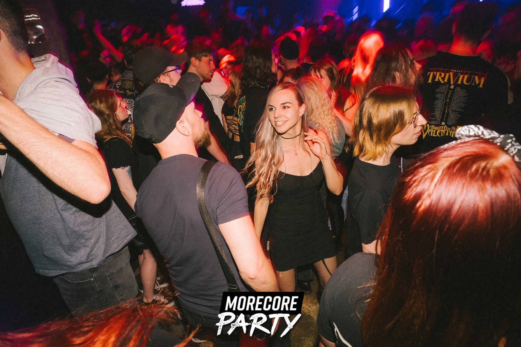 MoreCore.de Facebook ad: MoreCore Party Bielefeld - auf 3 Floors