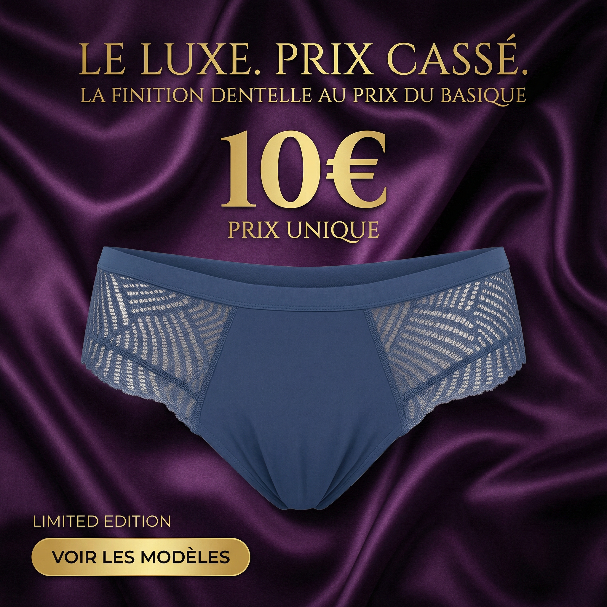 Blinx Facebook ad: La culotte qui change TOUT!