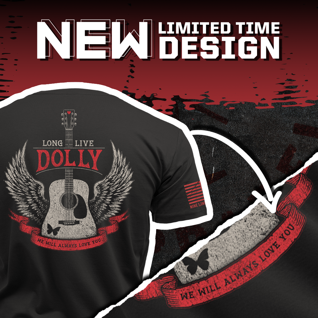 Nine Line Apparel Facebook ad: Long Live Dolly