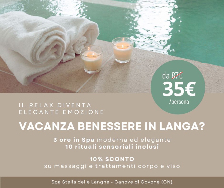 Centro Benessere Stella delle Langhe ad creative
