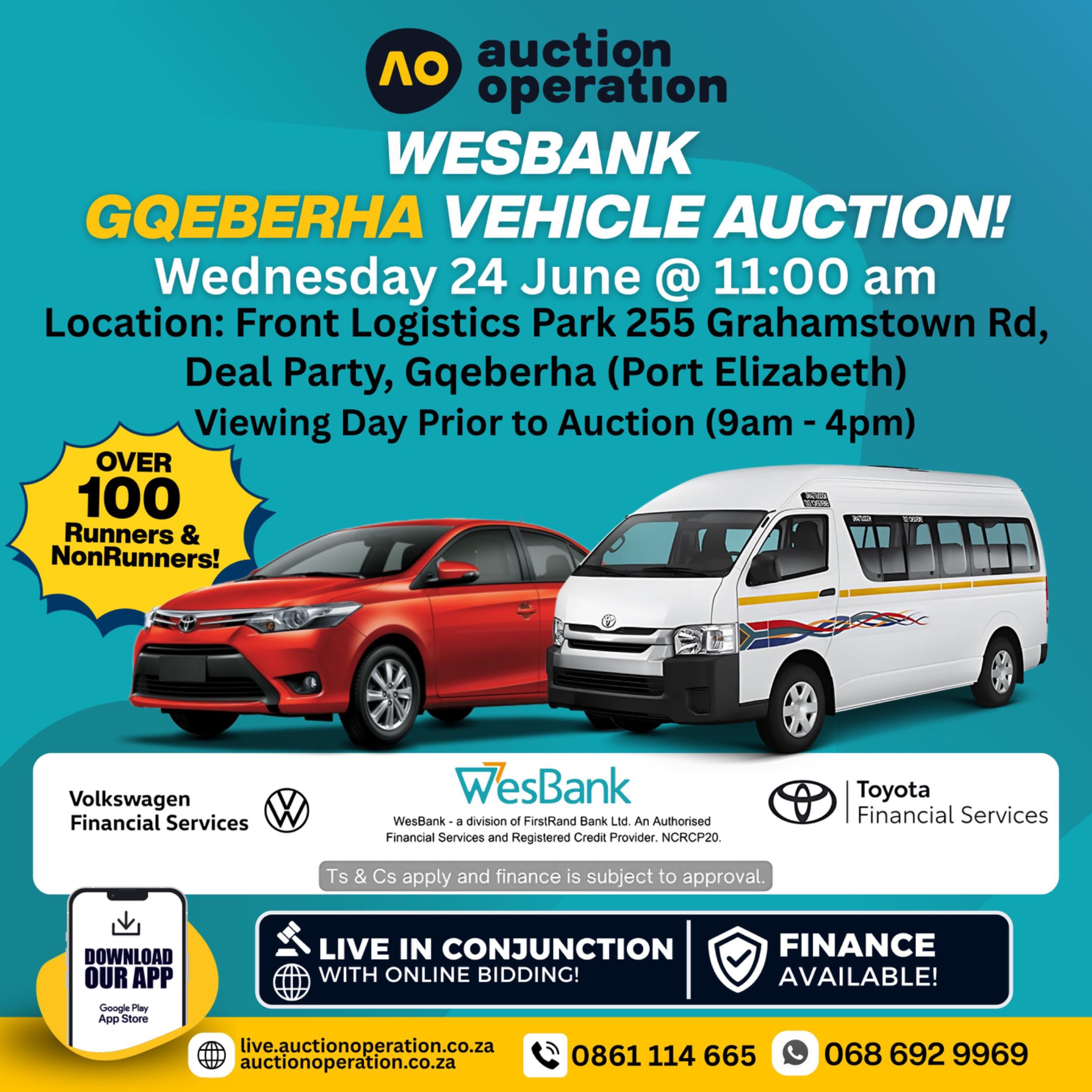 Auction Operation Facebook ad