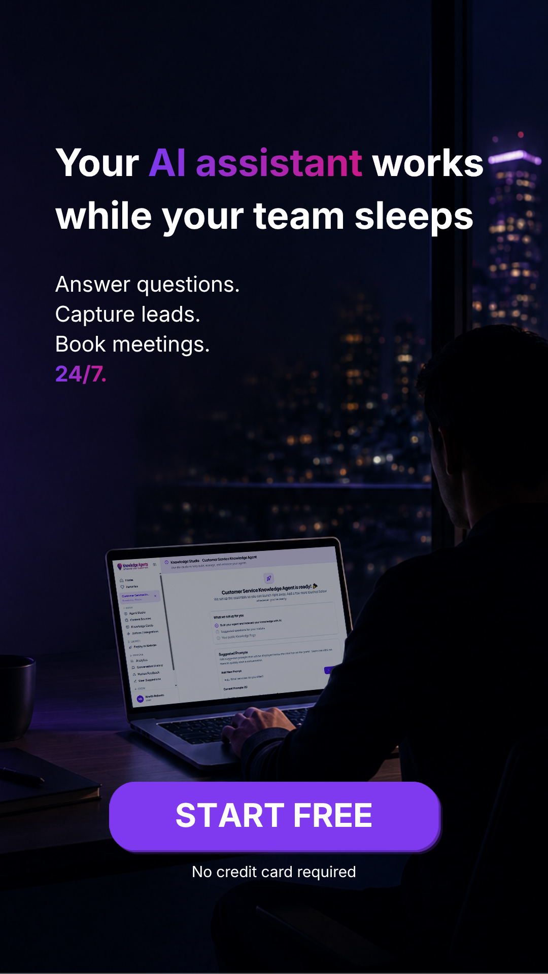 Knowledge Agents Facebook ad