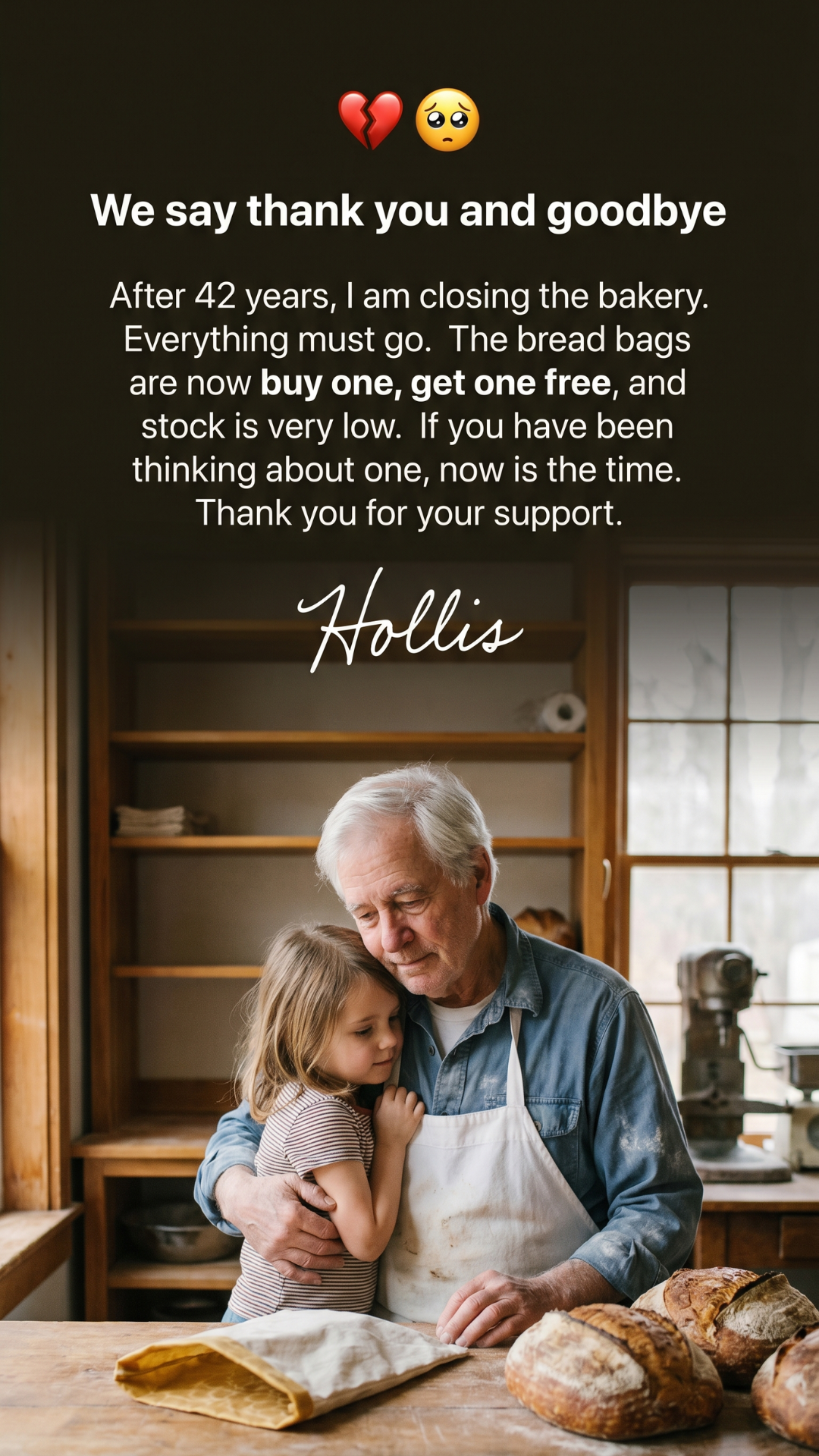 Brenners Bakery Facebook ad