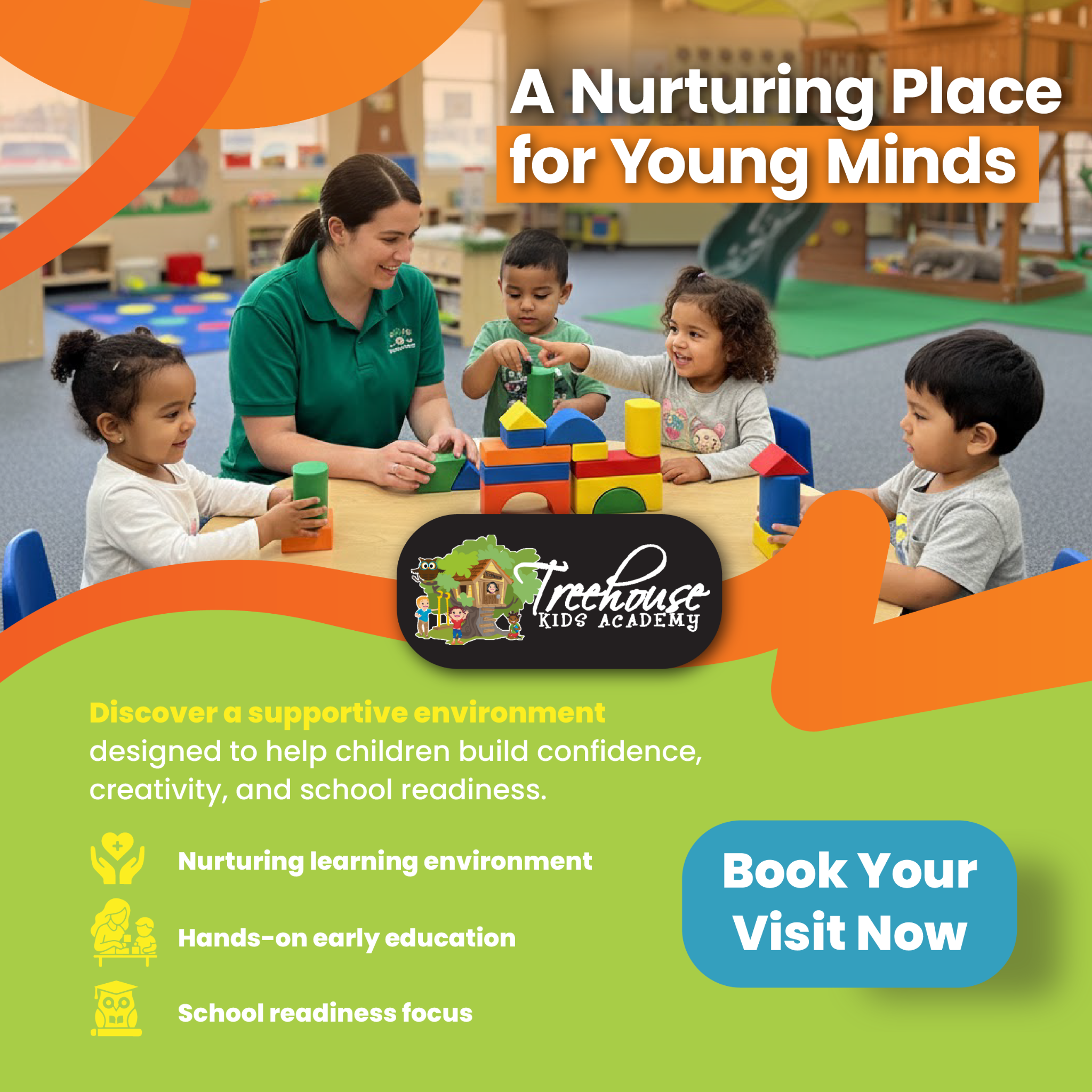 Treehouse Kids Academy Facebook ad