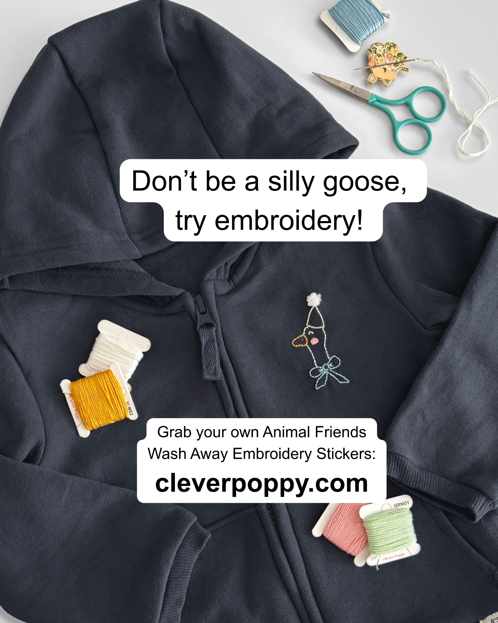 Clever Poppy Facebook ad