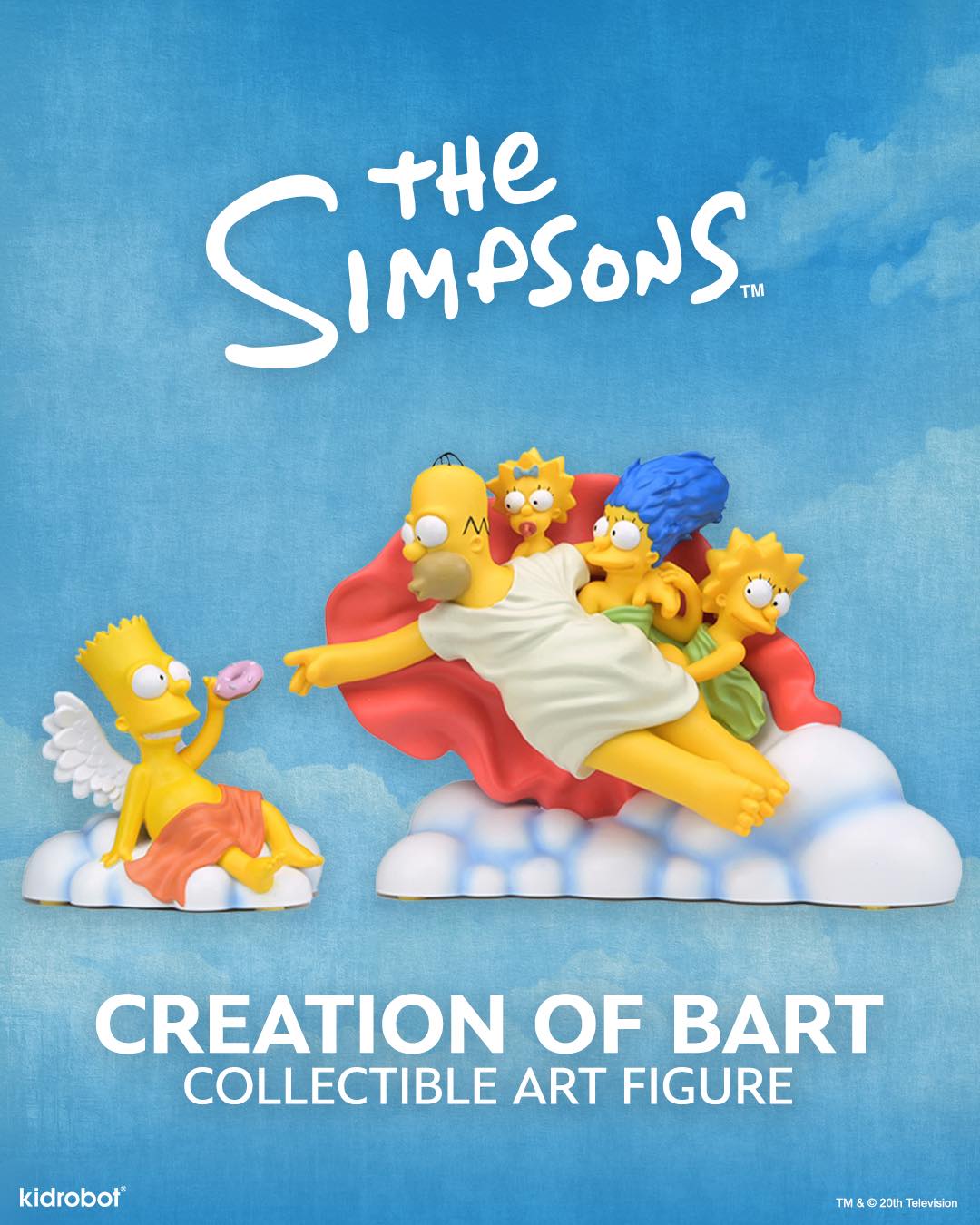 Kidrobot Facebook ad: The Simpsons - The Creation of Bart Art Figure Set…