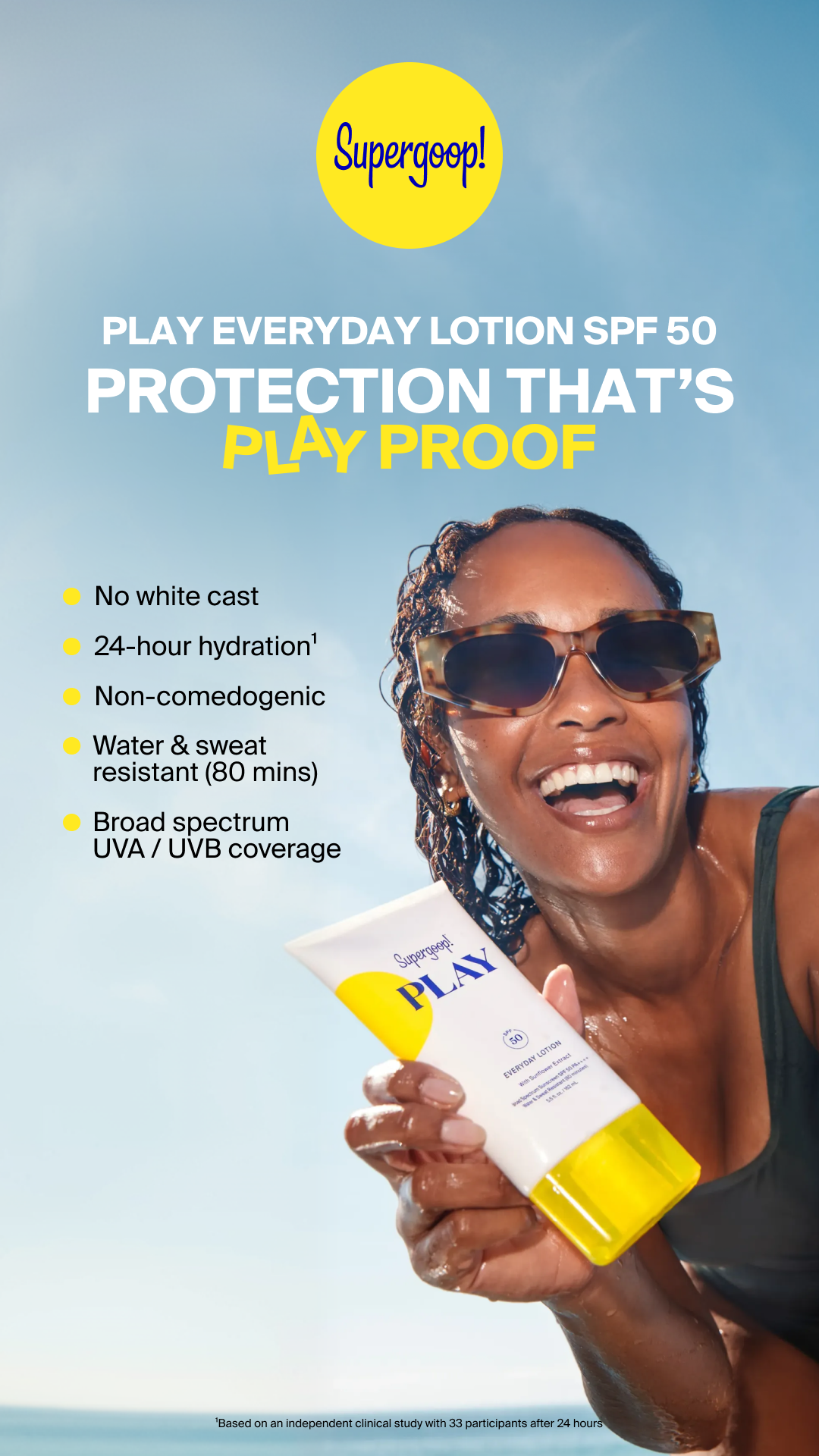Supergoop Facebook ad