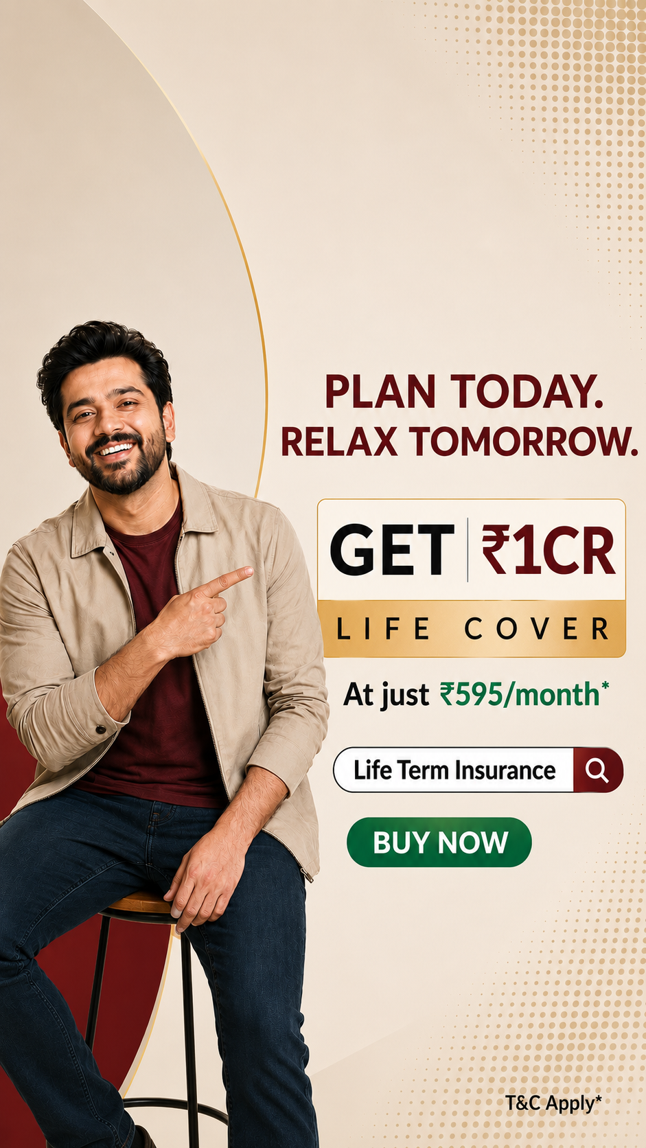 Best Term Insurance  Facebook ad