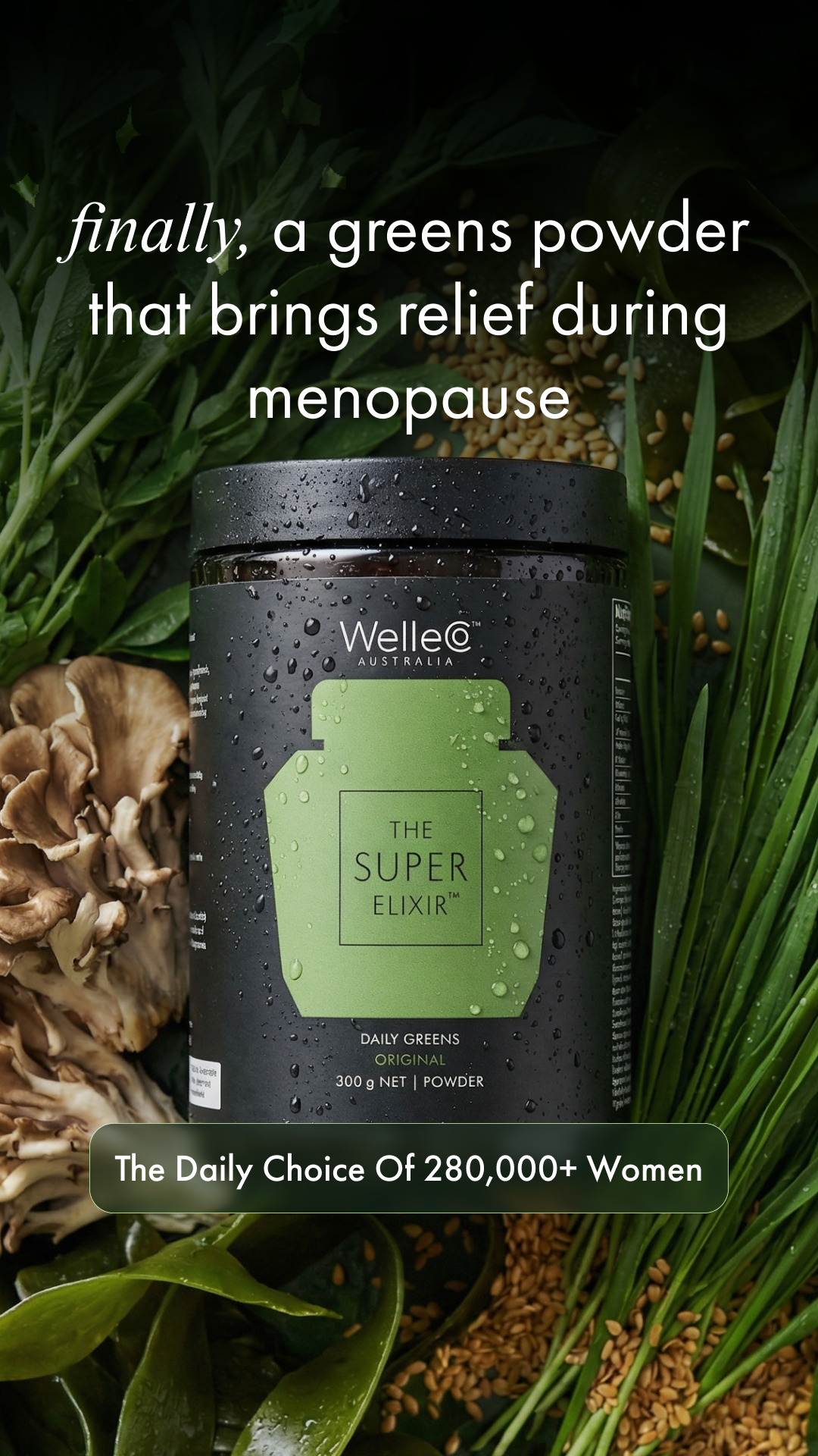 WelleCo Facebook ad