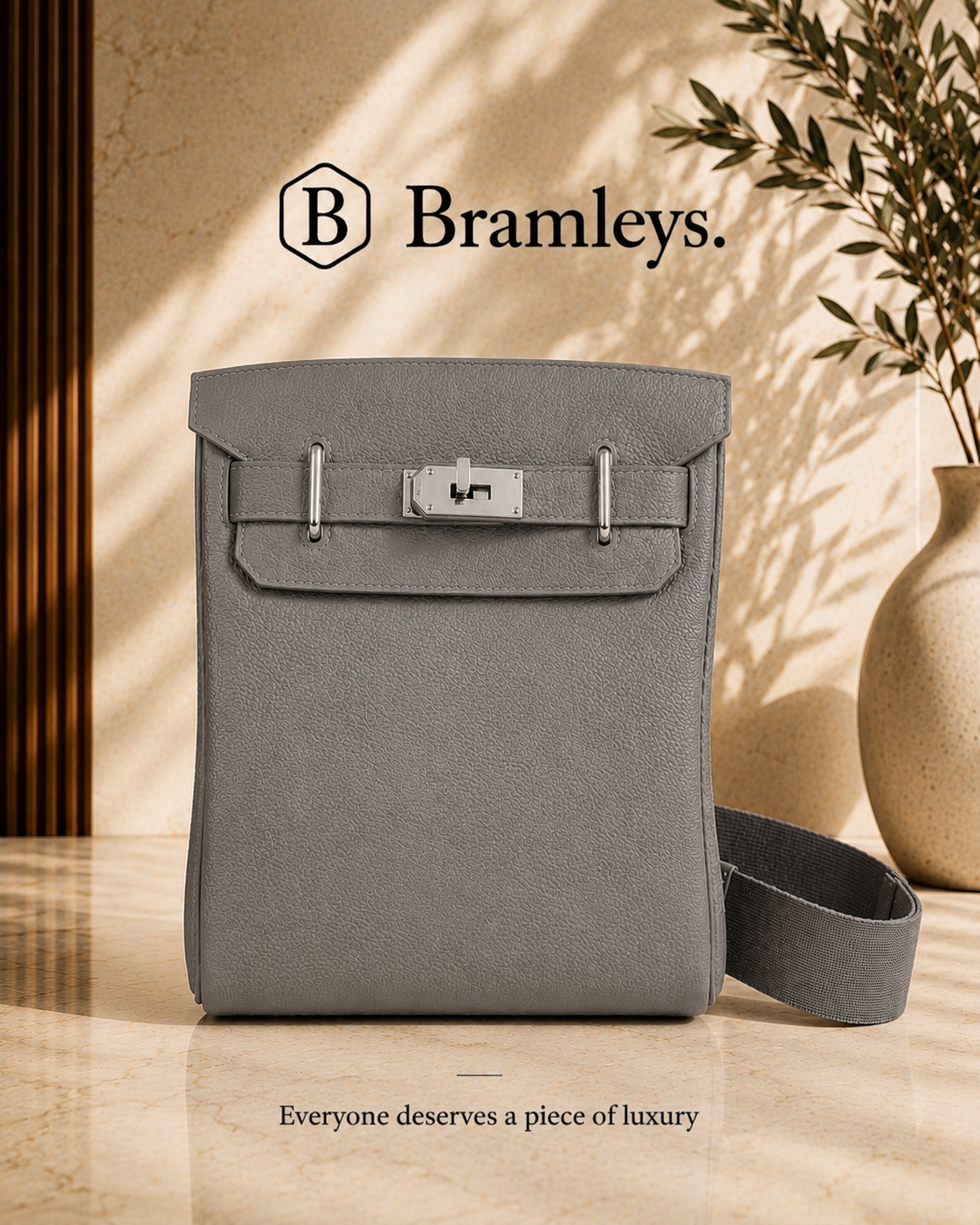 Bramleys Luxury Facebook ad: Pre-Owned Women's Handbags in Dubai.