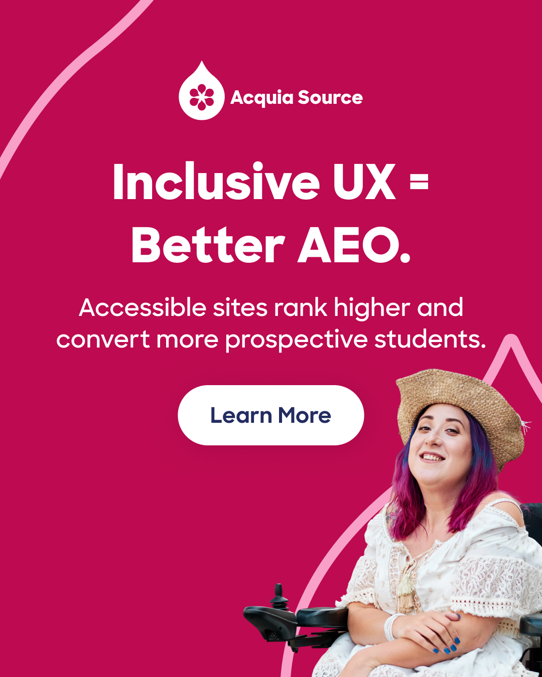 Acquia Facebook ad