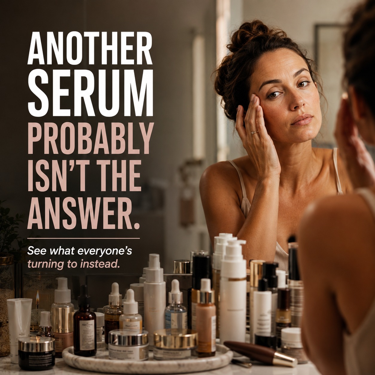 Velixor Research Facebook ad: Another Serum Probably Isn’t The Answer