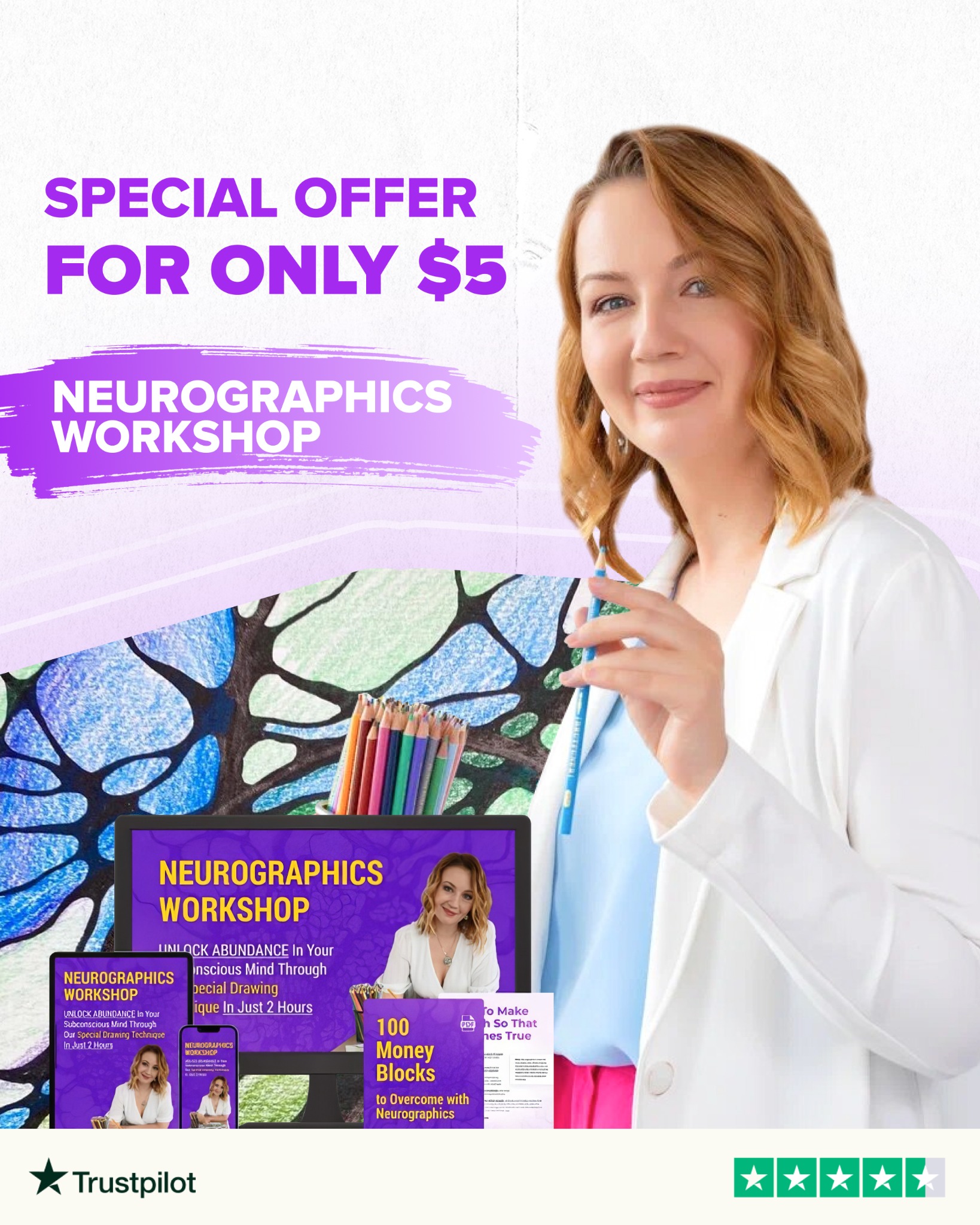 Mindful Line Facebook ad