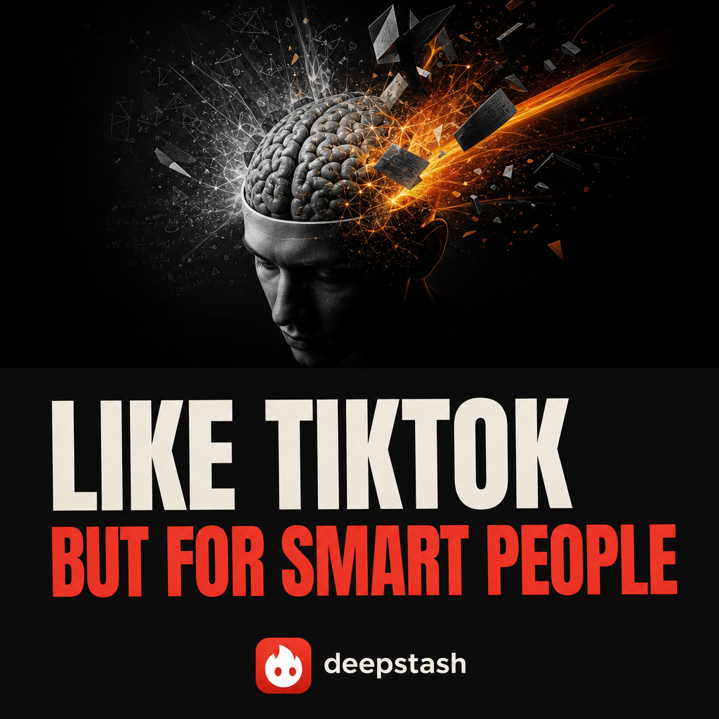 Deepstash Facebook ad
