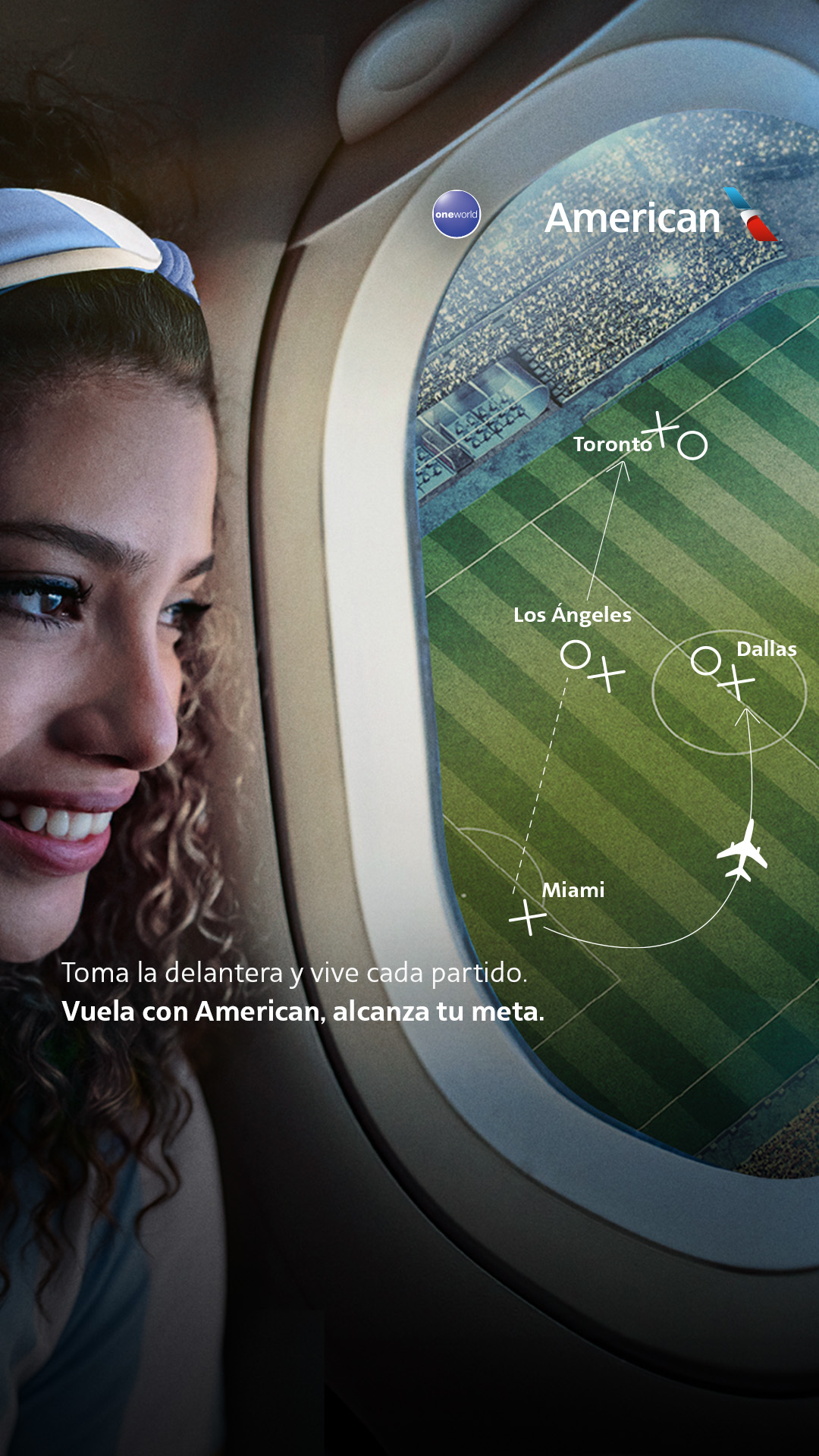 American Airlines Facebook ad