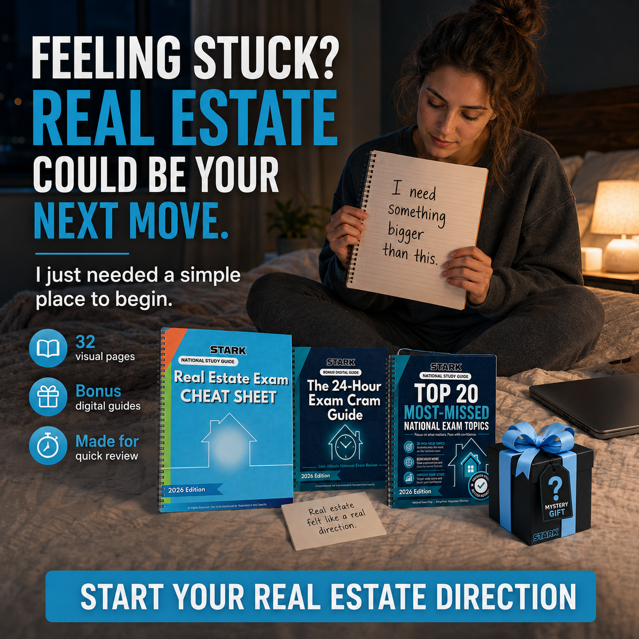 StarkLifestyle Facebook ad: Start Studying Smarter Today