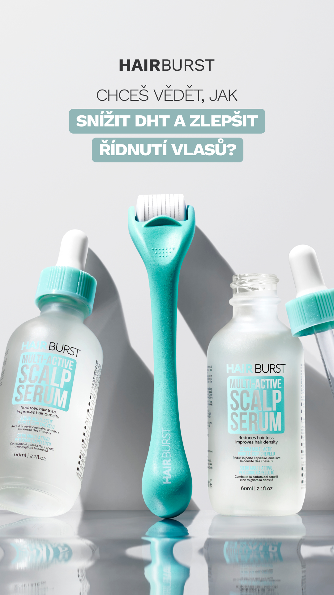 Hairburst Czech Republic Facebook ad
