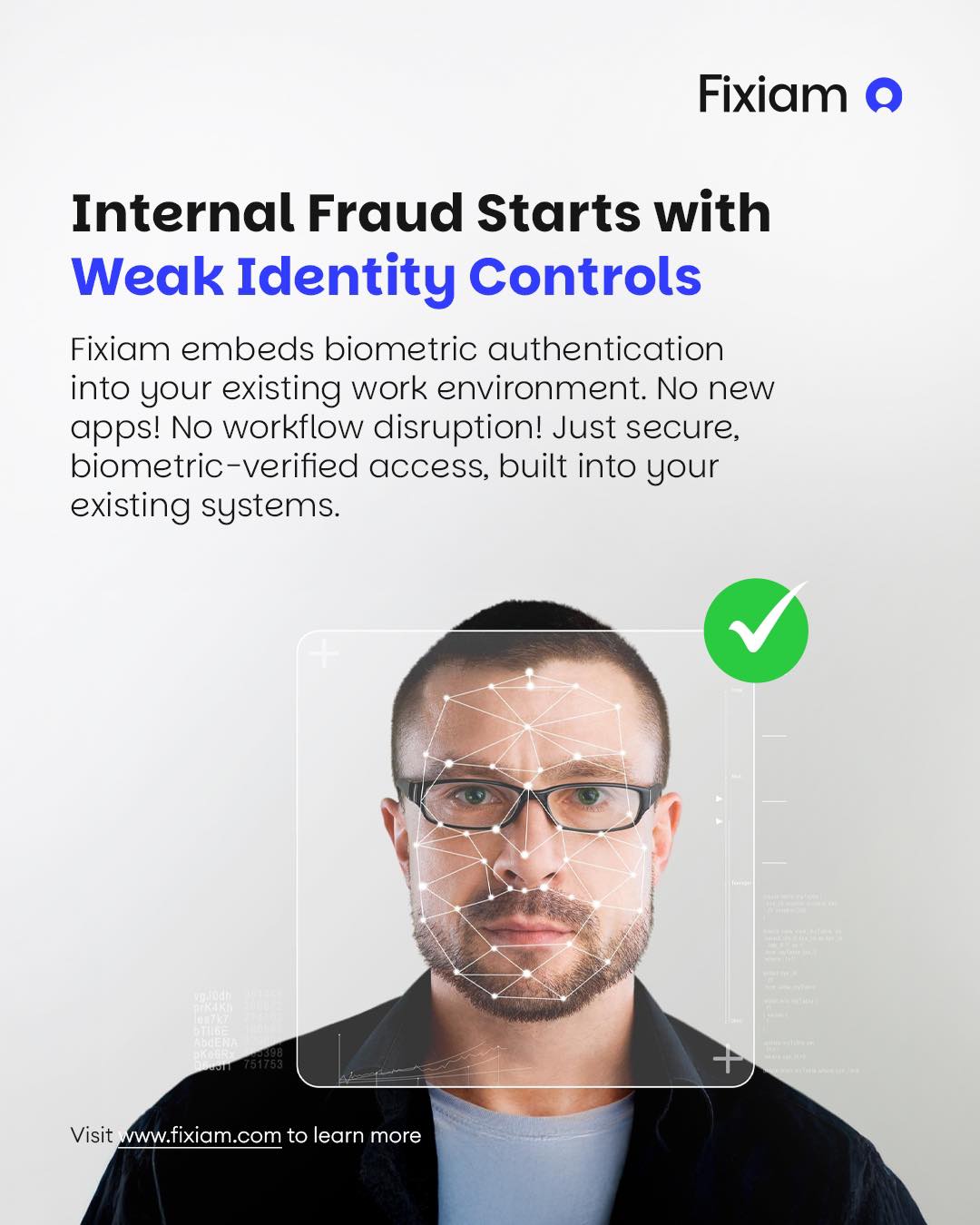 Seamfix Facebook ad: Strong organizations are built on strong access control