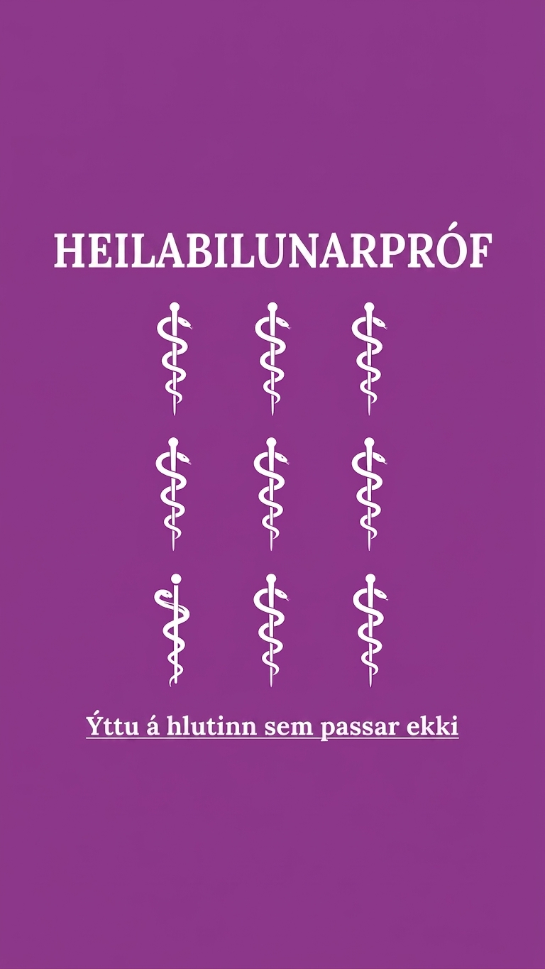 International Brain Test Facebook ad