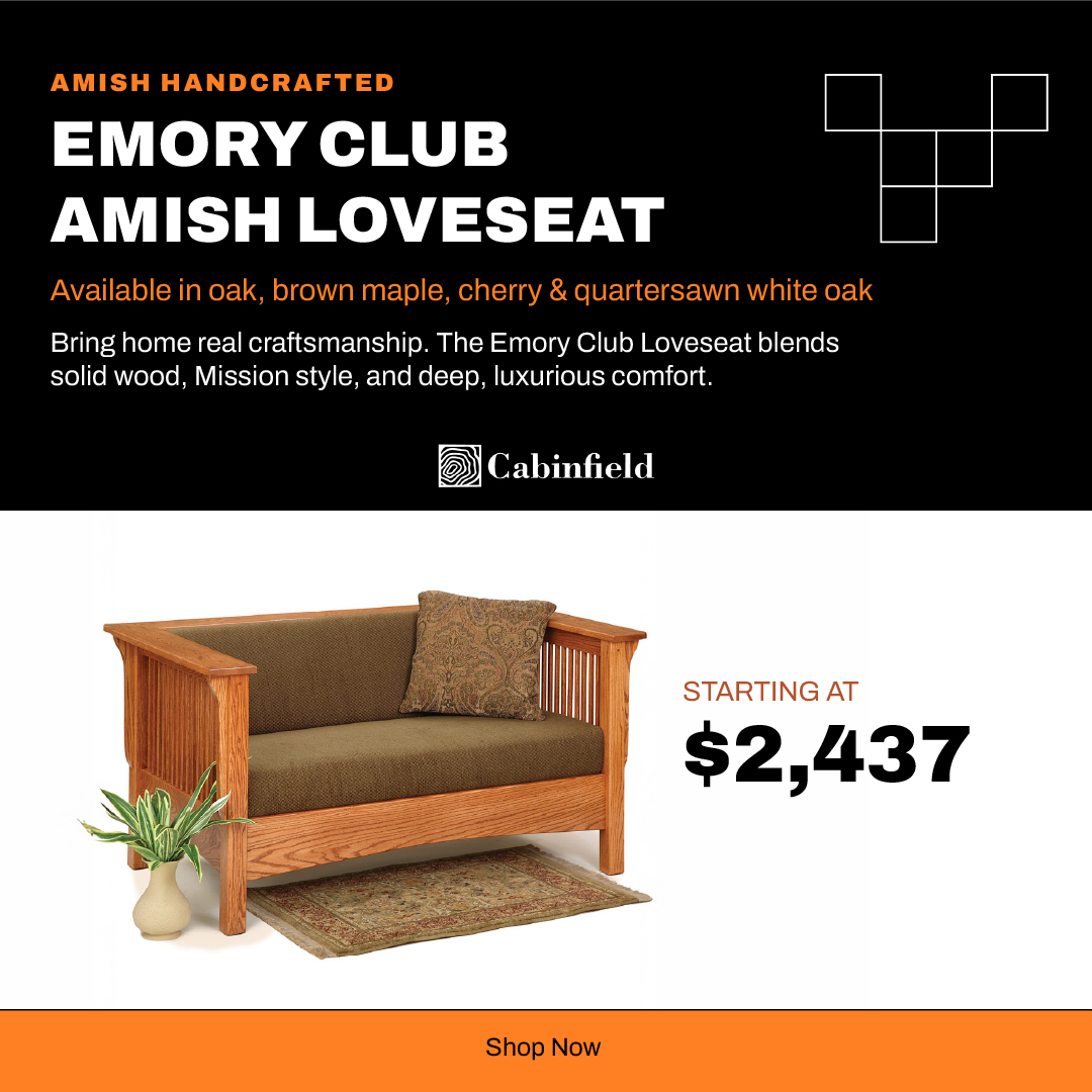 Cabinfield Amish Furniture Facebook ad