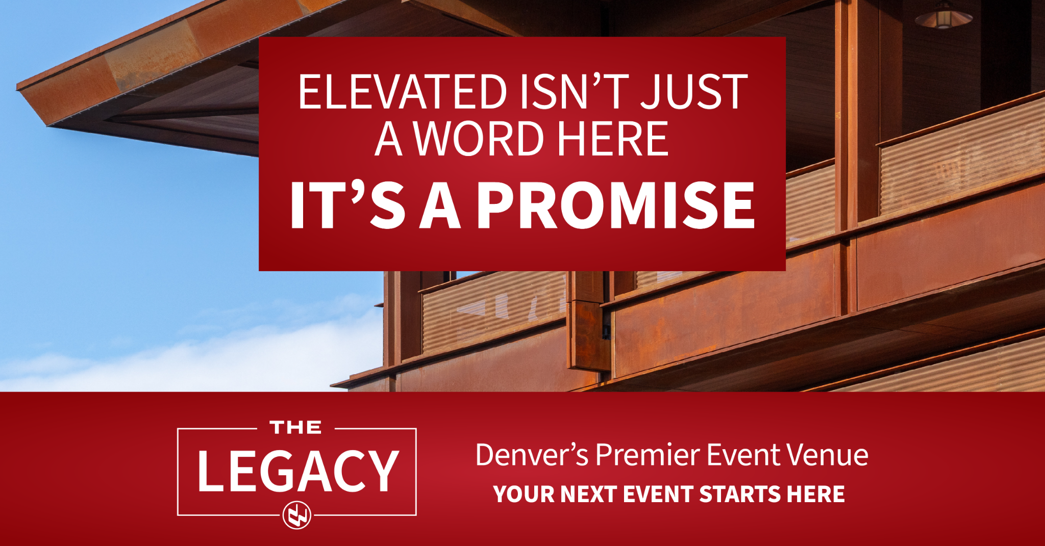 The Legacy Facebook ad: Your Annual Conference, Elevated.