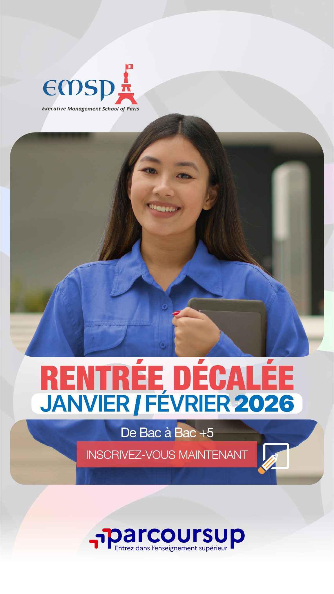 EMSP Business School Facebook ad