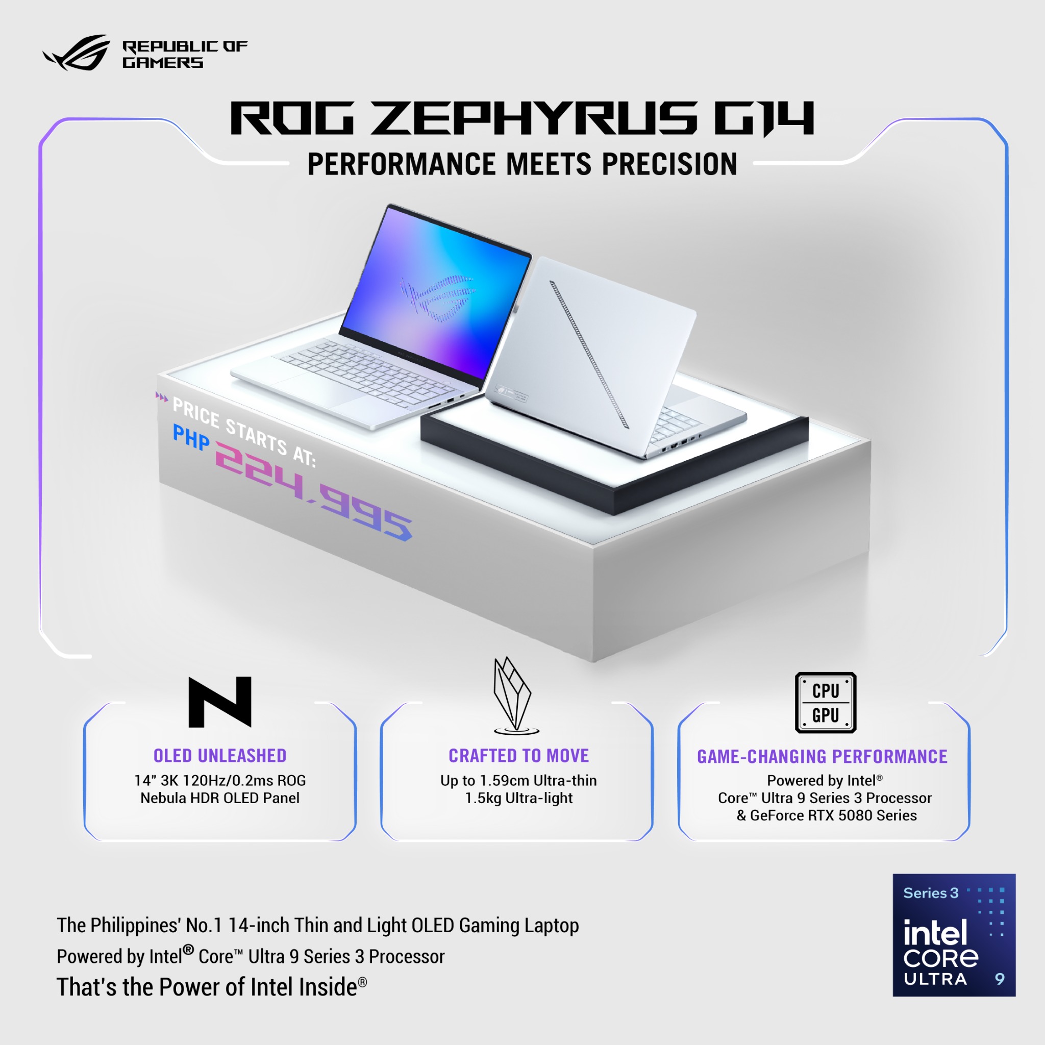 ASUS Republic of Gamers Facebook ad