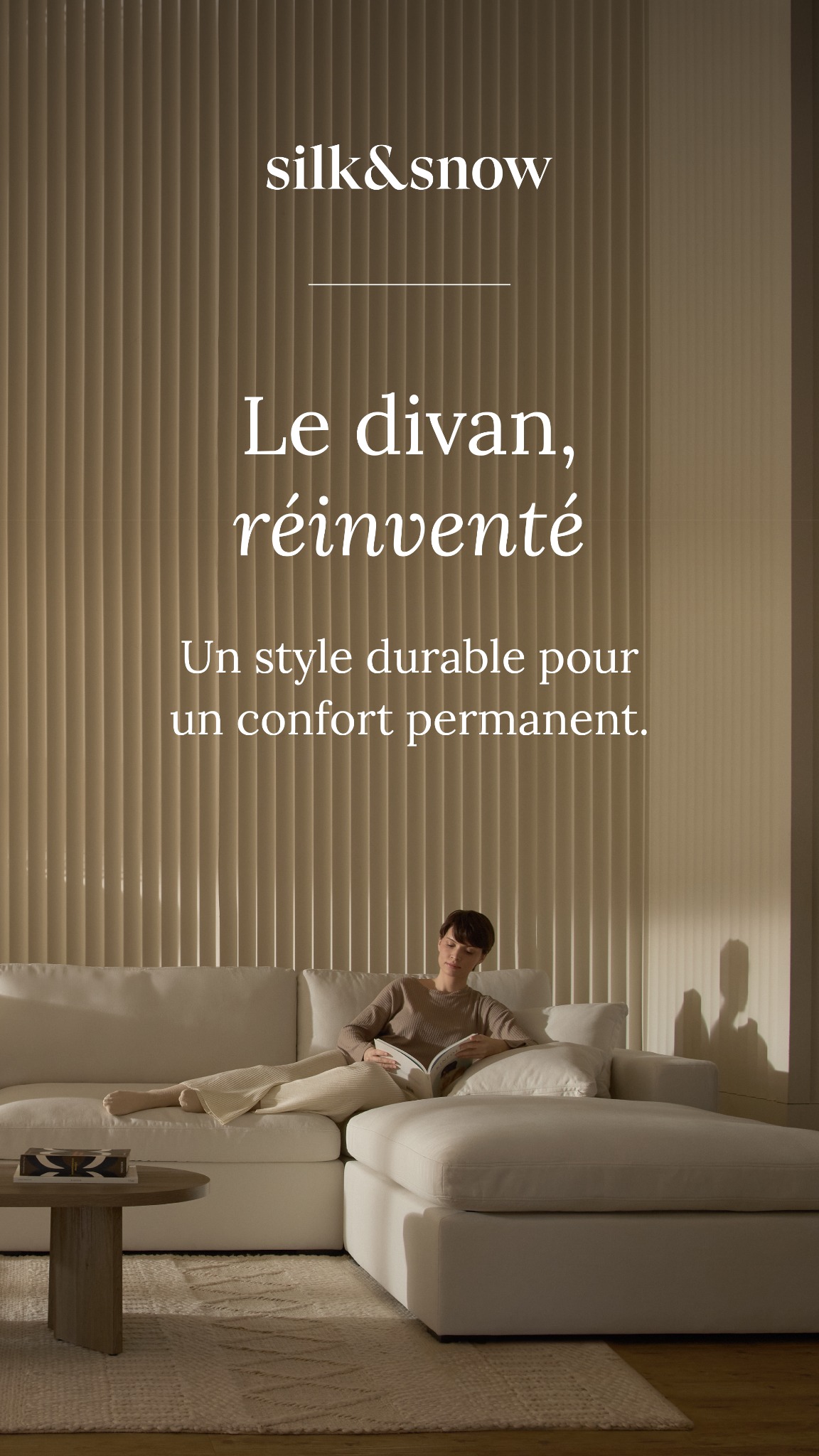 Maison Silk & Snow Facebook ad