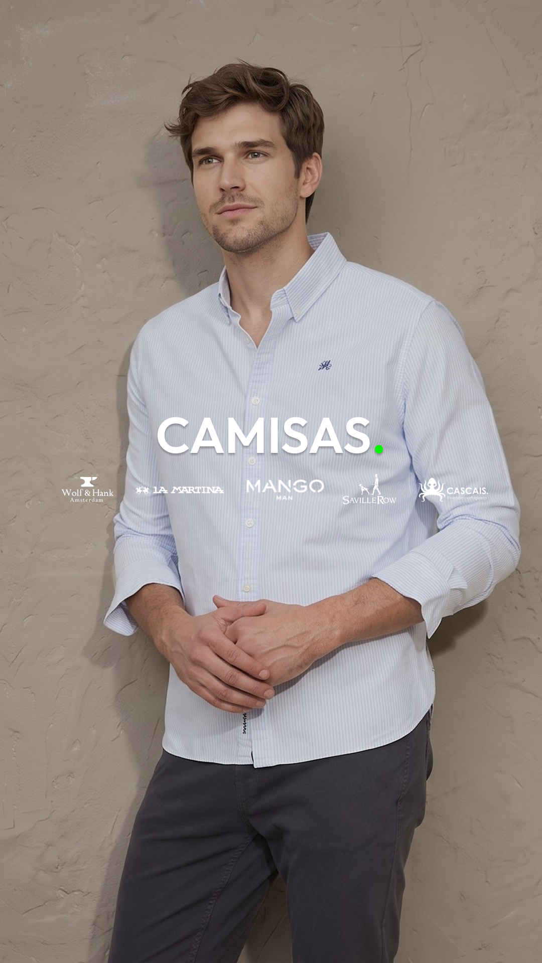 Falabella Facebook ad: Camisas con estilo