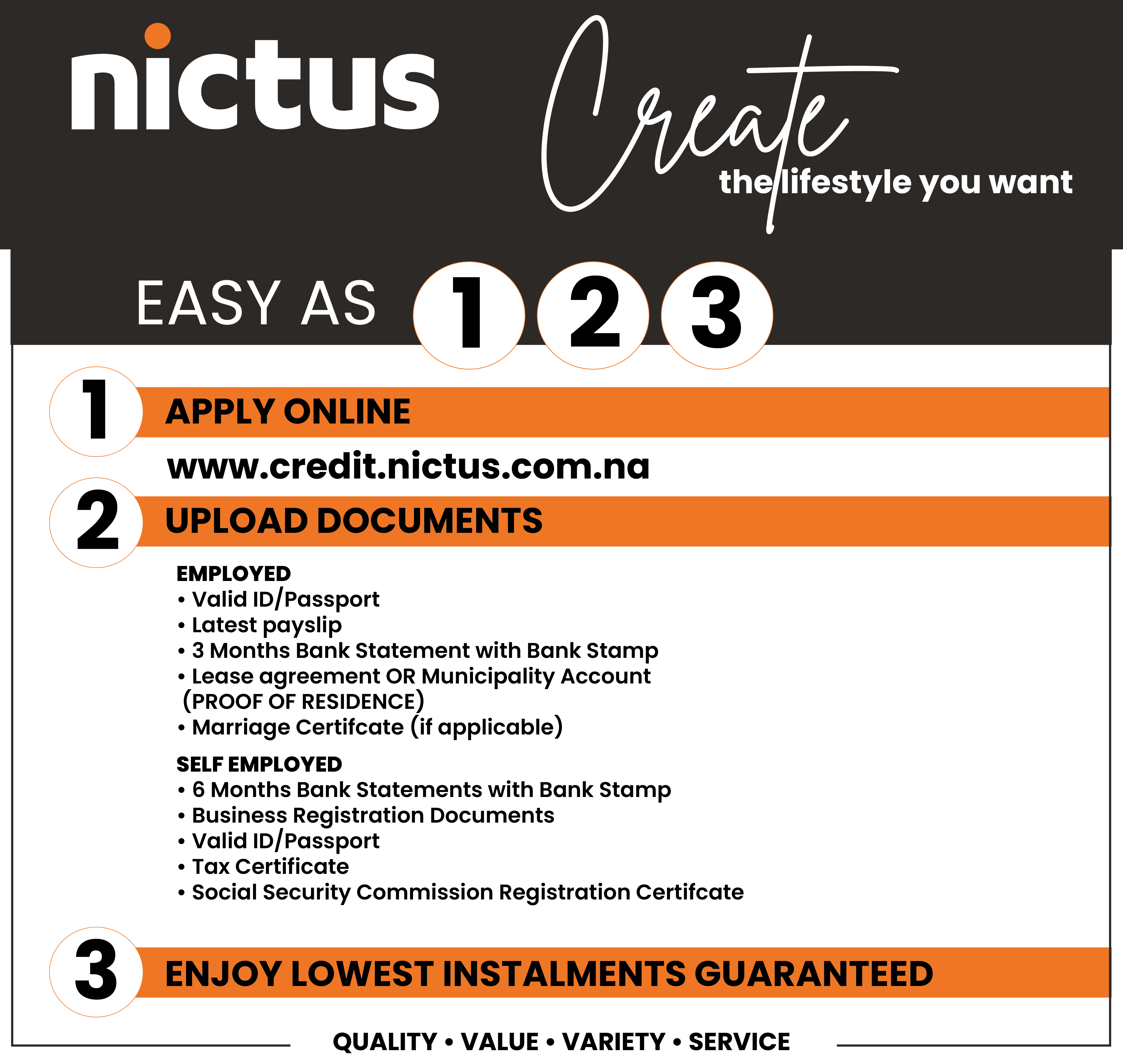 Nictus Namibia Facebook ad: Nictus Namibia | Furniture & Appliances for Your Lifestyle