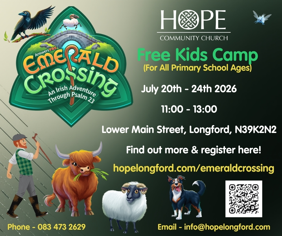 Hope Community Church Longford Facebook ad
