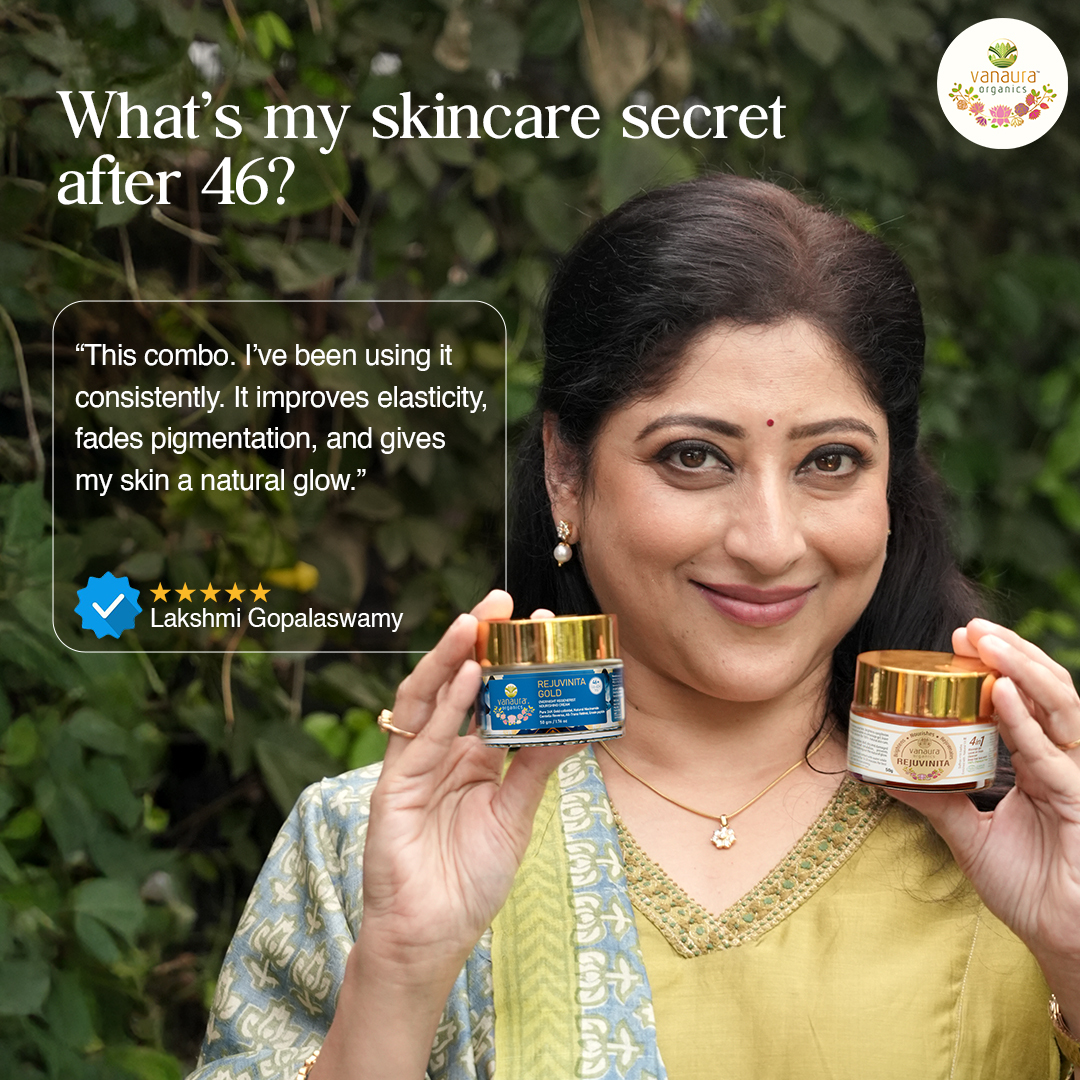 Vanaura Organics - Organic Ayurvedic Skincare & Haircare Facebook ad