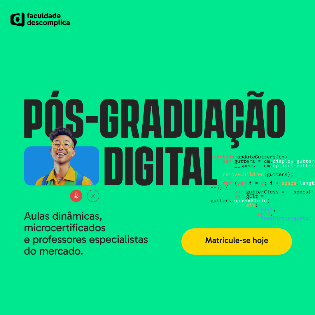 Faculdade Descomplica Facebook ad from Jan 21, 2026