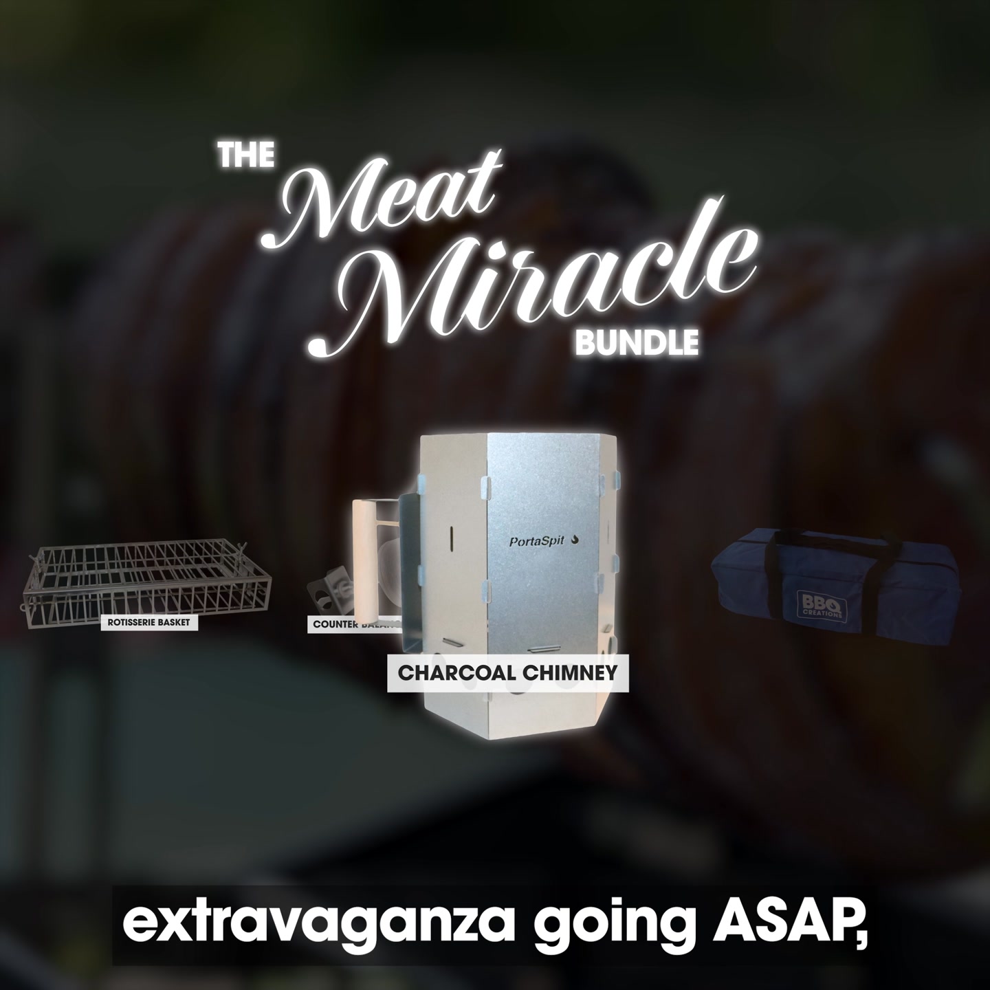 BBQ Creations Facebook ad: Best Spit I’ve Ever Had. So Portable And Easy To Use