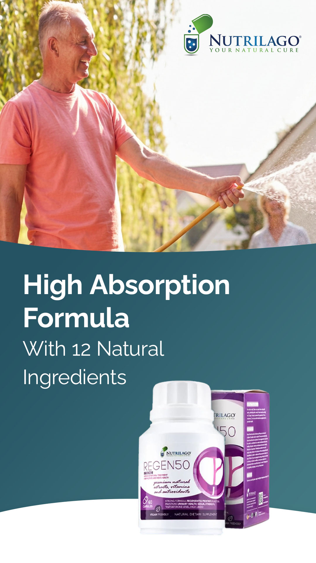 Nutrilago United Kingdom Facebook ad from Jul 22, 2026