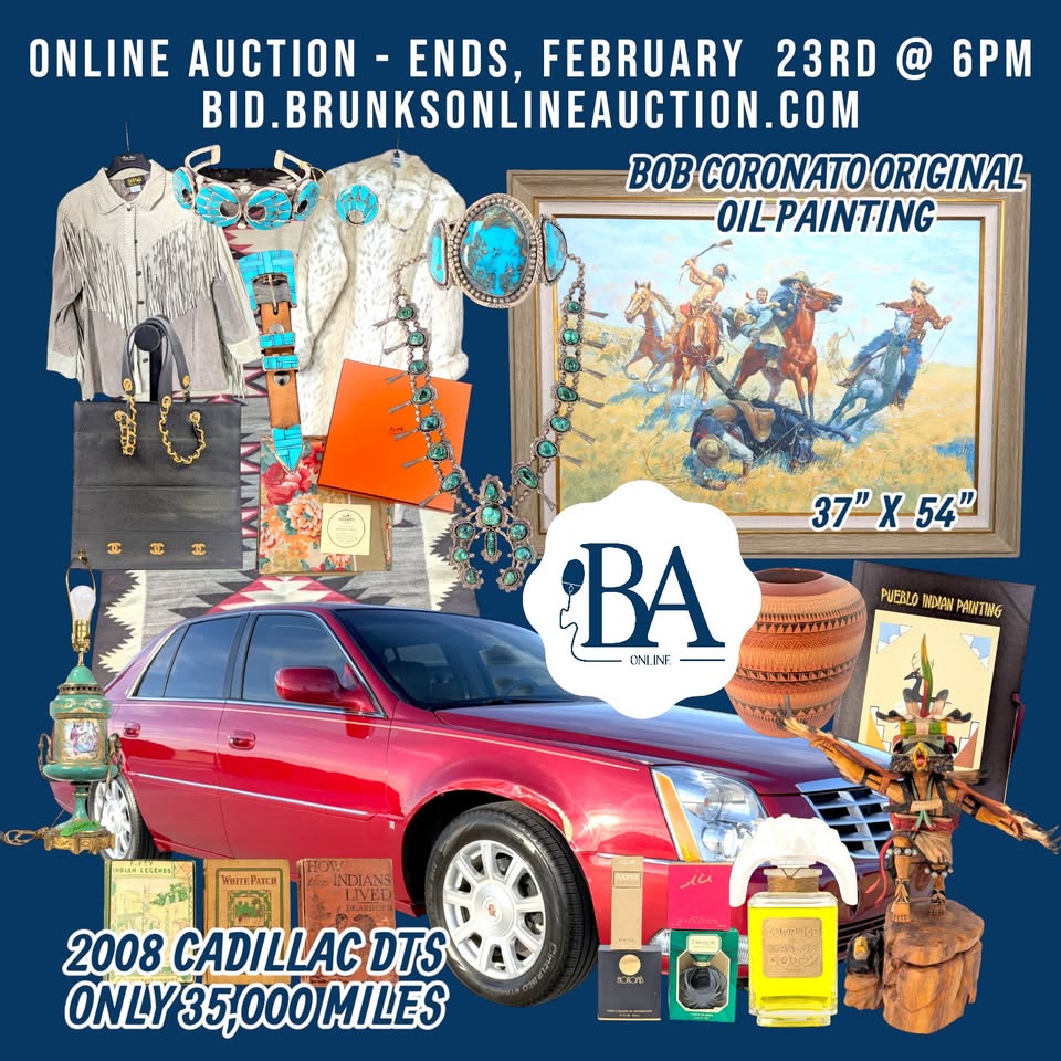 Brunks Auction Facebook ad
