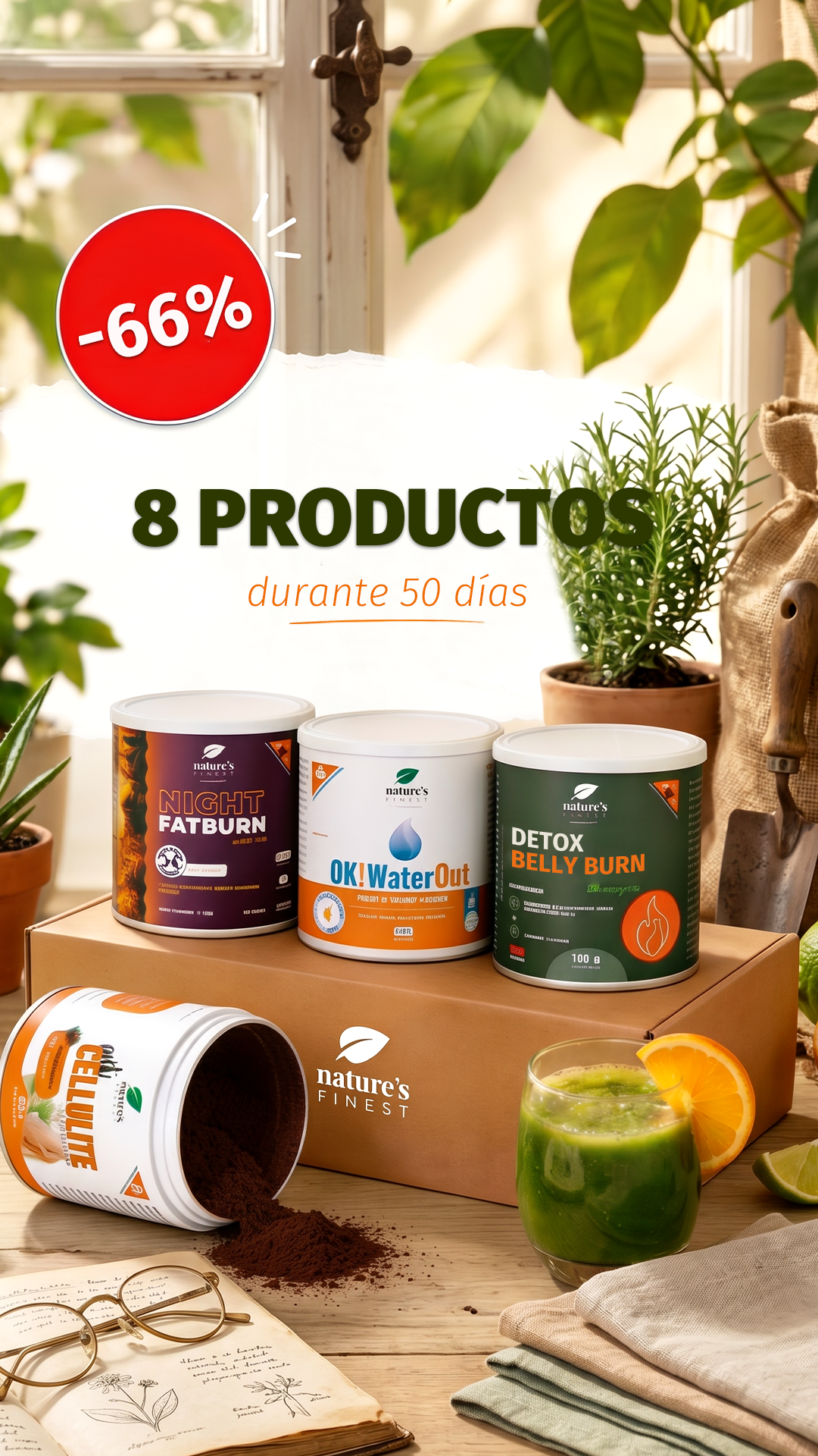 Nature's Finest España Facebook ad