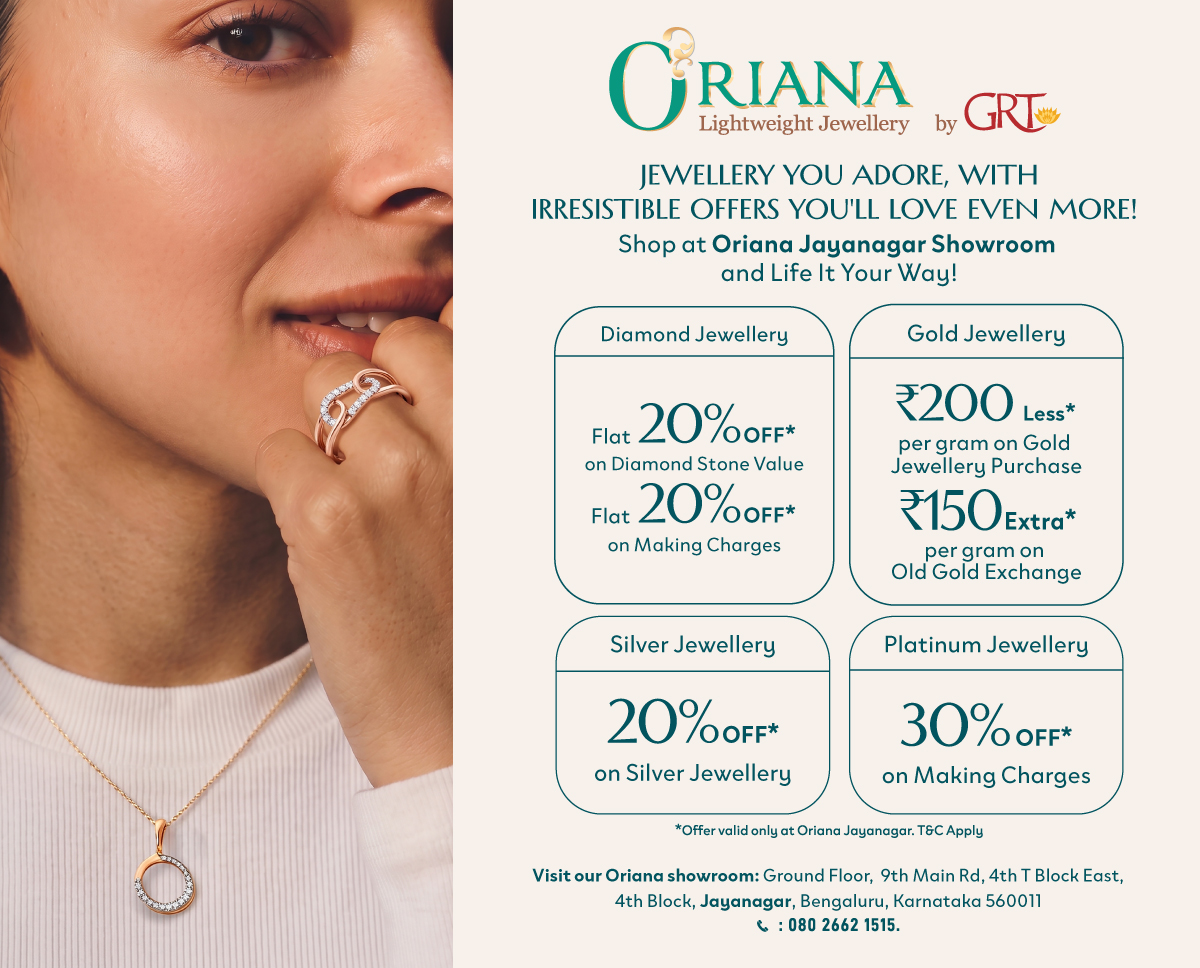 Oriana - Lightweight Jewellery by GRT Facebook ad from Aug 6, 2026